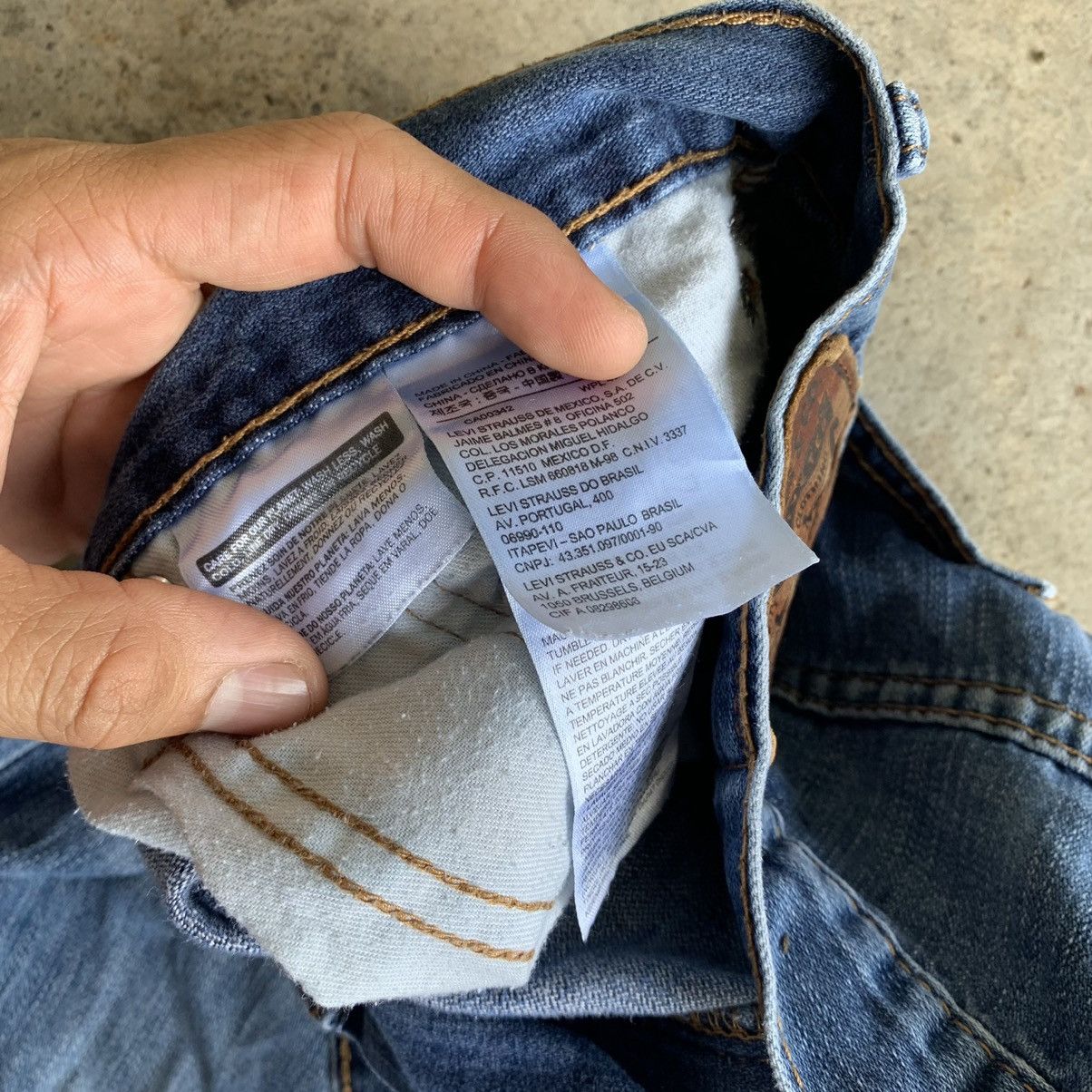 Levi's Levis 514 single ®️ distressed denim Size US 34 / EU 50 - 14 Thumbnail