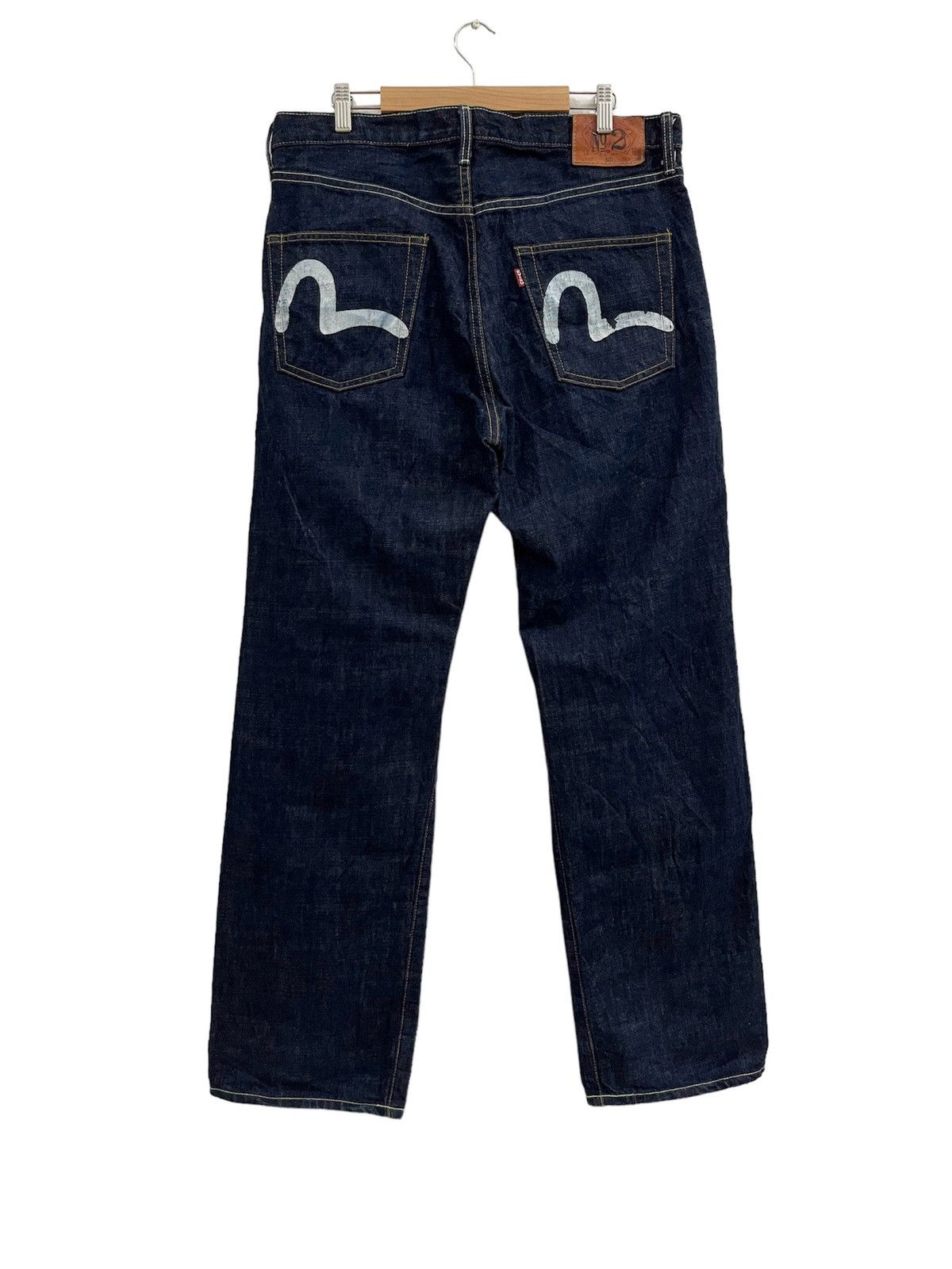 image of Evisu No 2 Lot 501 Denim Jeans in Indigo, Men's (Size 36)