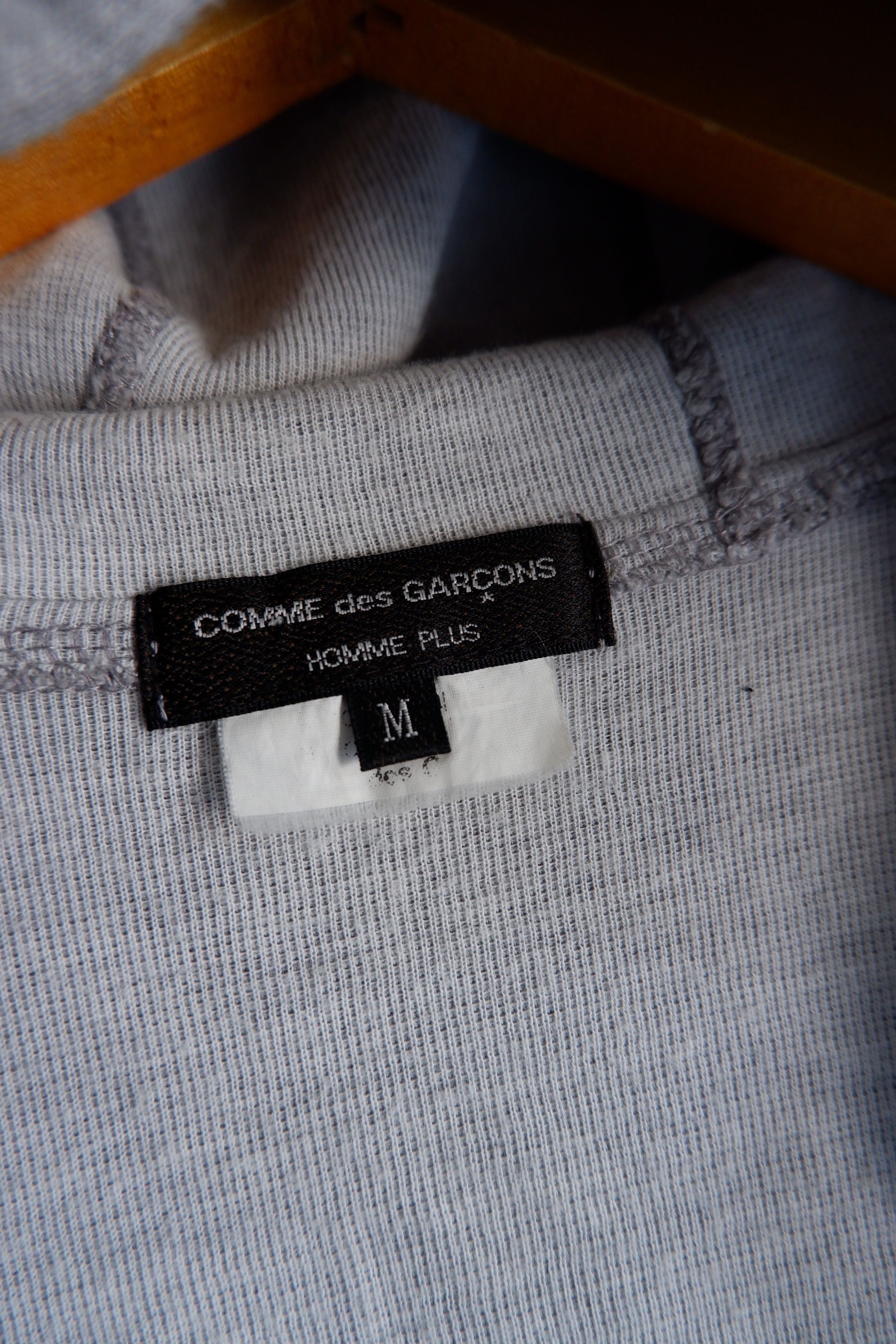Comme des Garcons Homme Plus 2010 Skull Grey on Grey Zip Up Hoodie Size US M / EU 48-50 / 2 - 6 Thumbnail