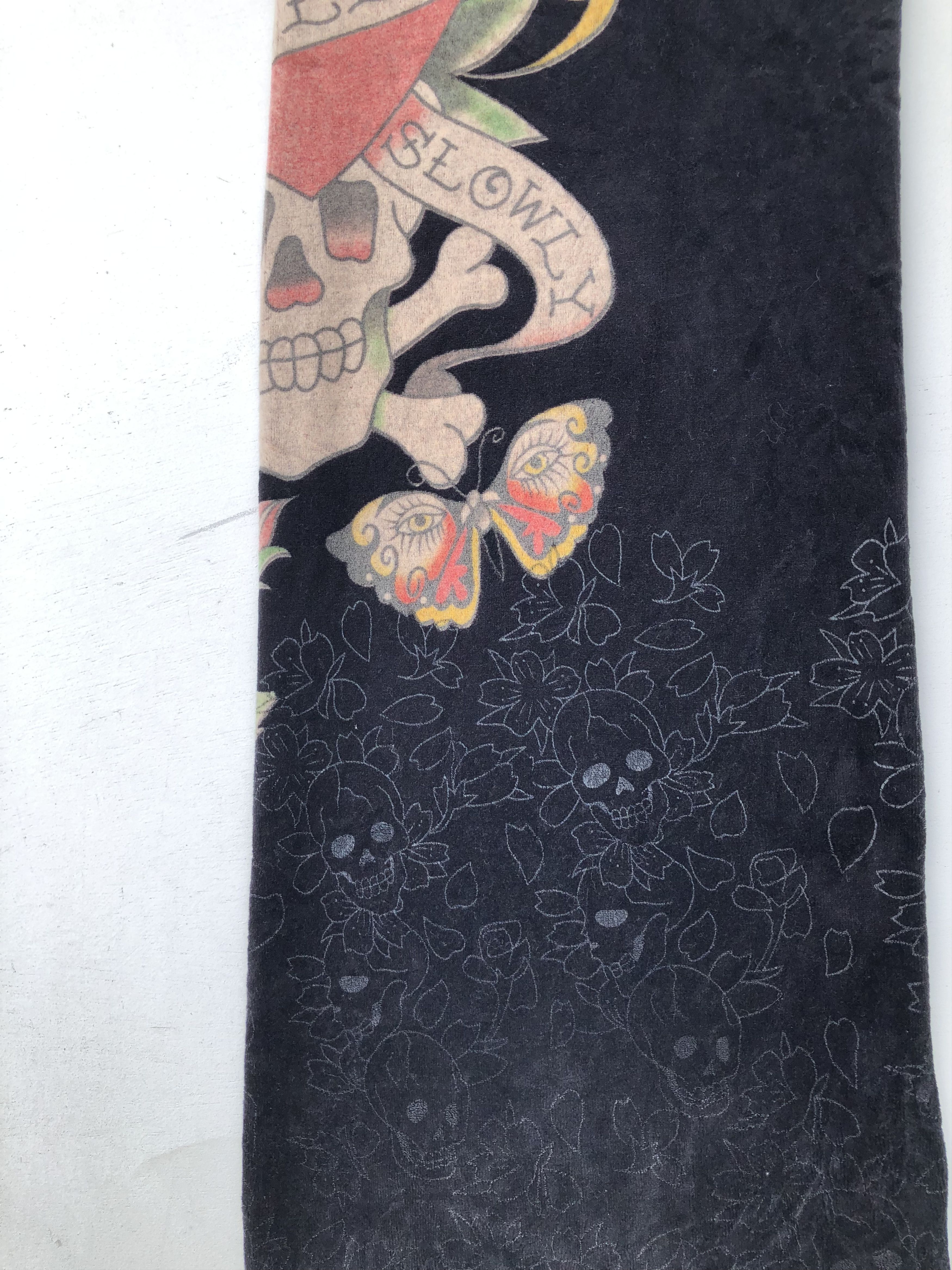 Christian Audigier RARE🔥VELVET SPLIT COLOUR SWEATPANTS Size US 31 - 11 Thumbnail