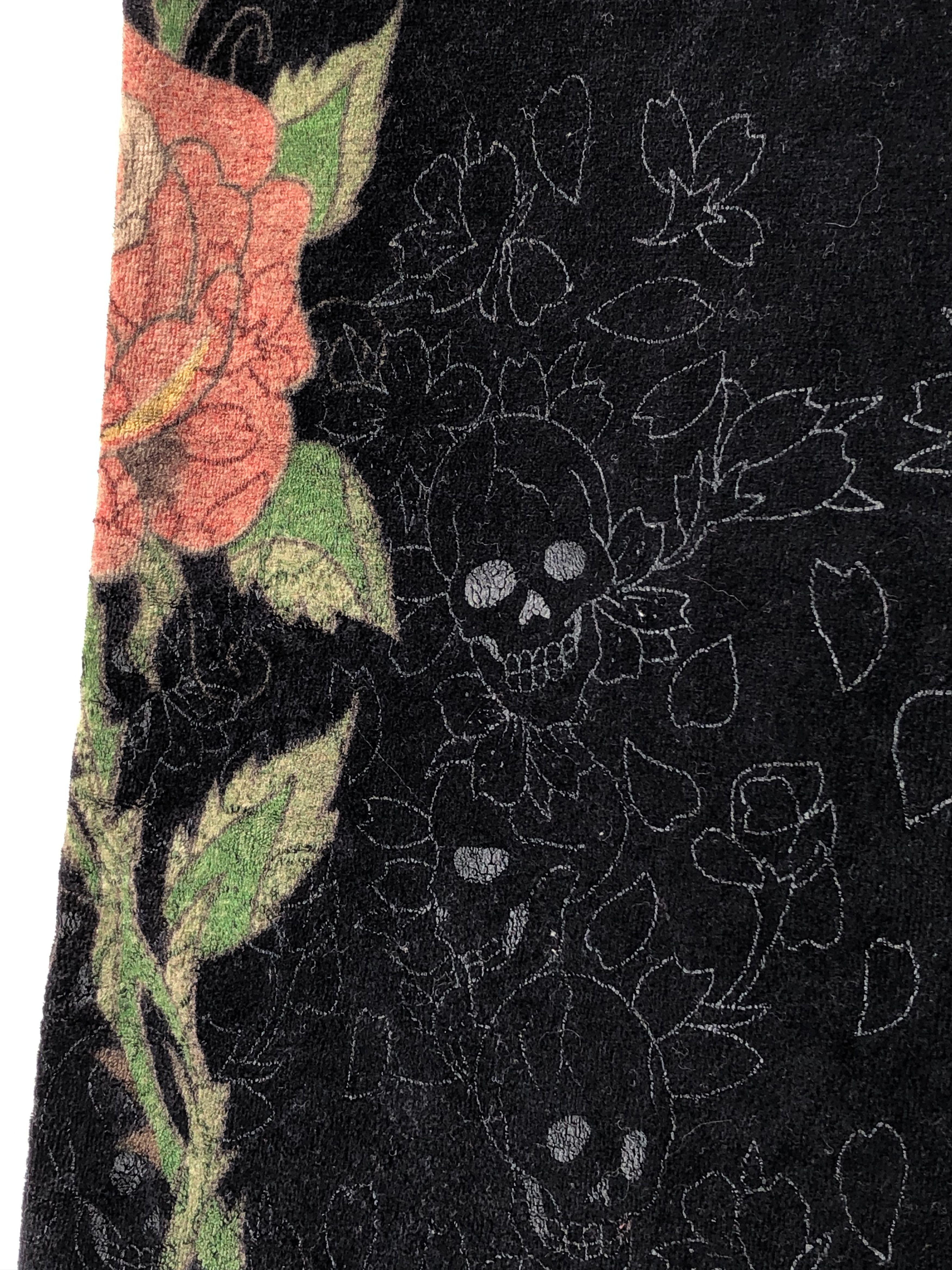 Christian Audigier RARE🔥VELVET SPLIT COLOUR SWEATPANTS Size US 31 - 7 Thumbnail