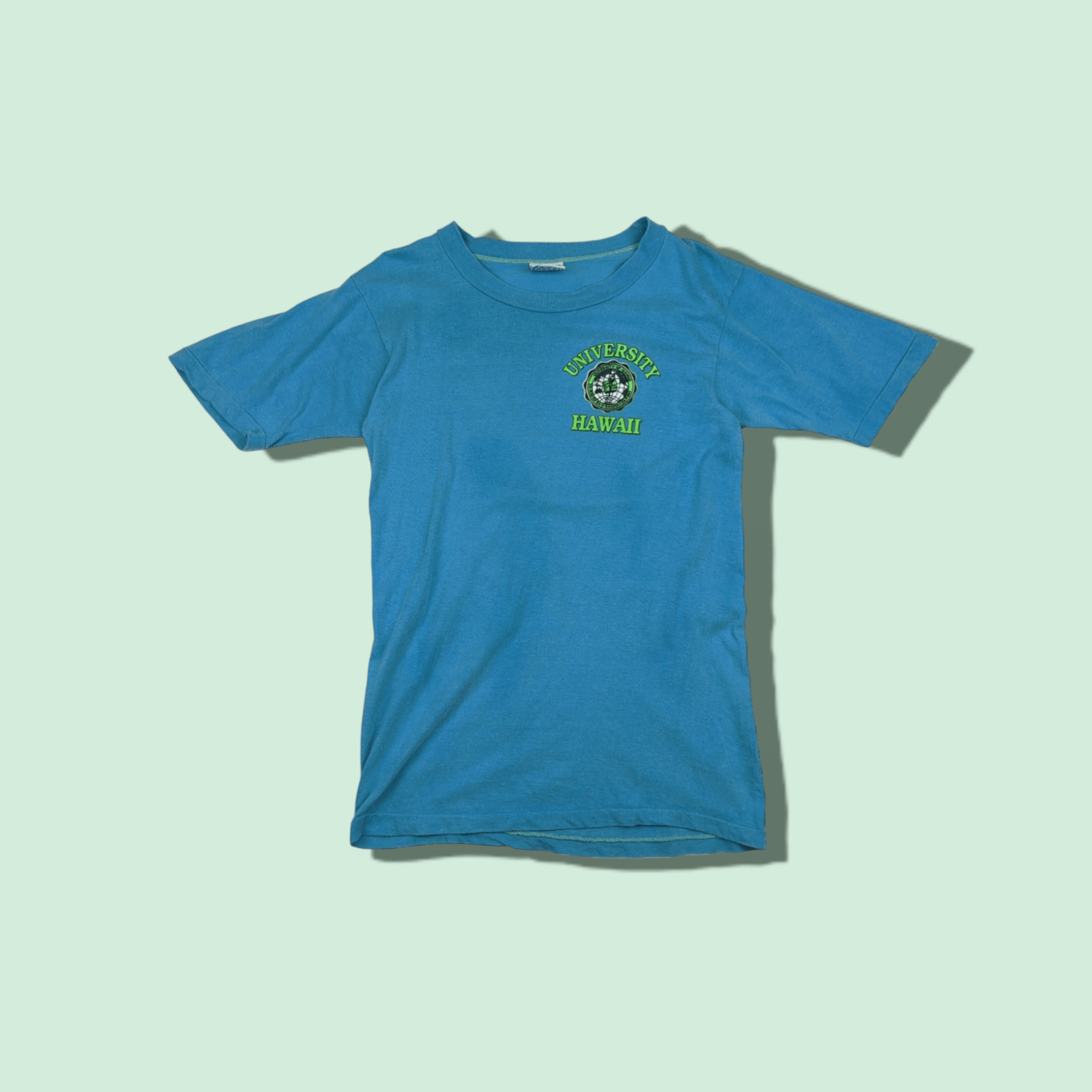 Vintage Vintage 90's UNIVERSITY Of HAWAII T-Shirt Single Stitches