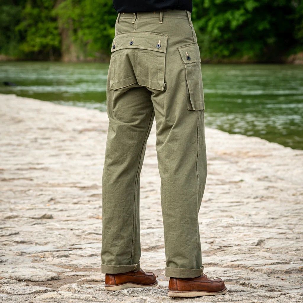 Japanese Brand 💥RARE💥 Reproduction USMC P44 WW2 Monkey Trouser Pant Size US 30 / EU 46 - 1 Thumbnail