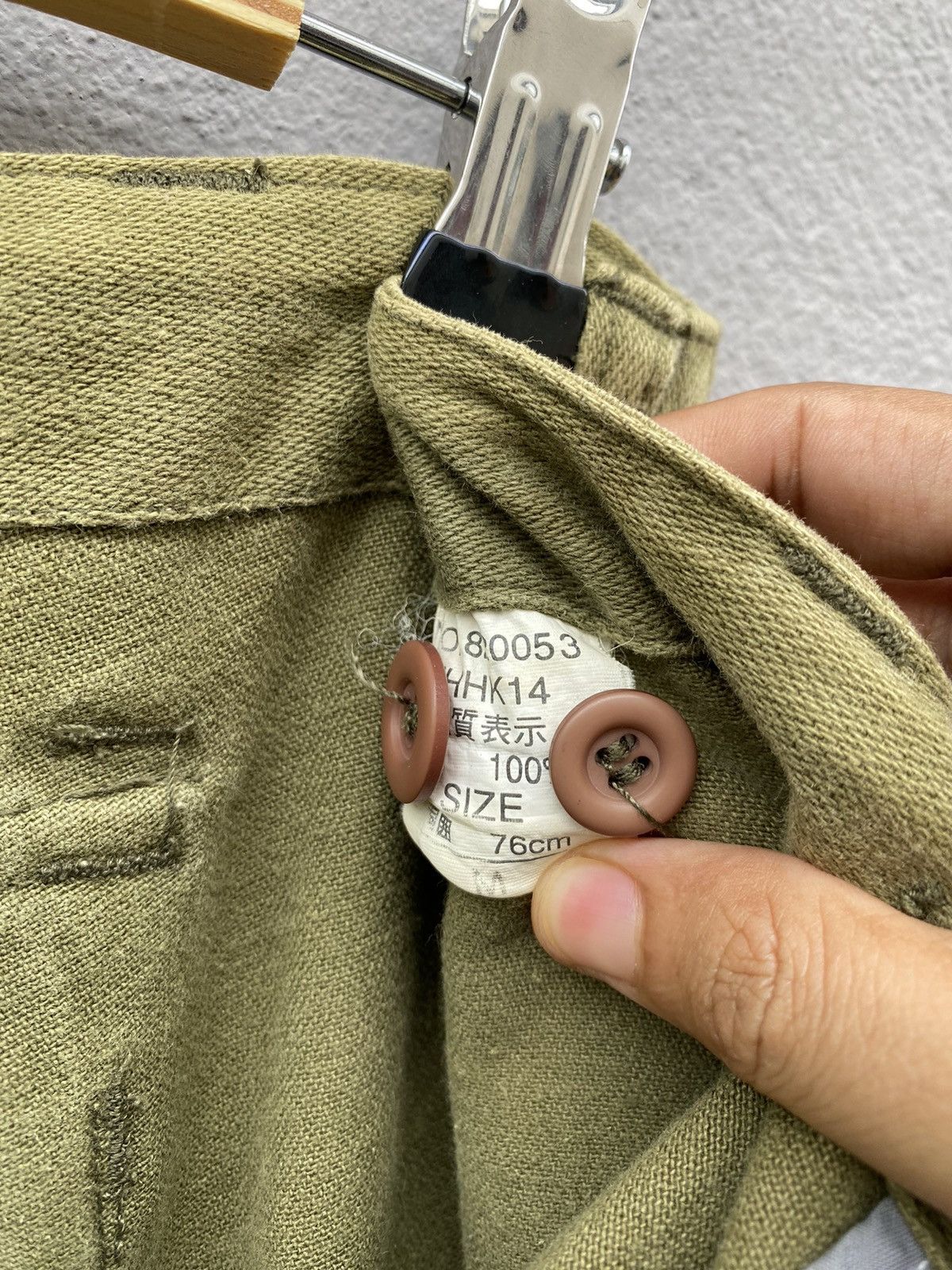 Japanese Brand 💥RARE💥 Reproduction USMC P44 WW2 Monkey Trouser Pant Size US 30 / EU 46 - 11 Thumbnail