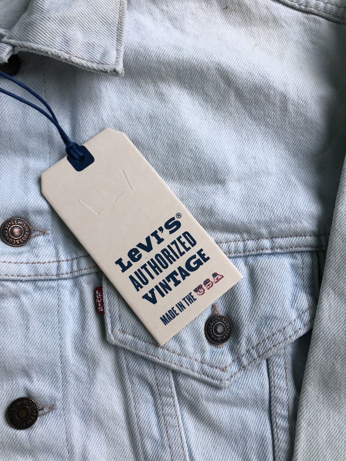 Levi's × Levi's Vintage Clothing × Vintage Levi's Vintage Denim trucker jacket Size US M / EU 48-50 / 2 - 10 Thumbnail