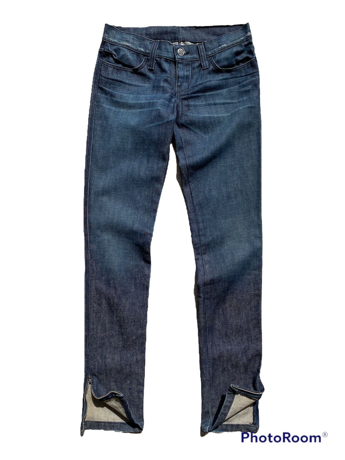 Ksubi 💥Japanese KSUBI Chitch Indigo Dyed Super Skinny Zip “Women” Size 28" / US 6 / IT 42 - 1 Thumbnail