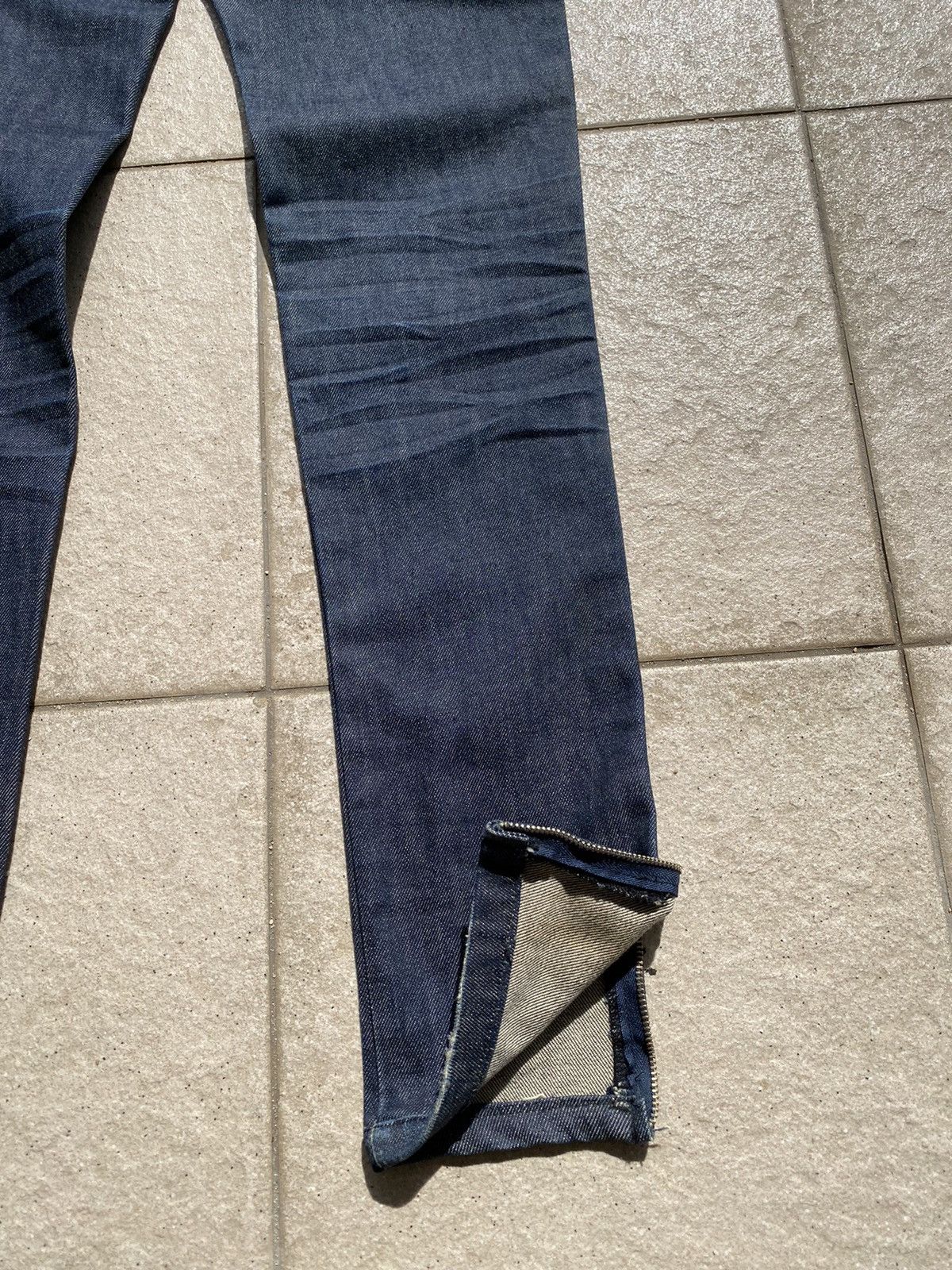Ksubi 💥Japanese KSUBI Chitch Indigo Dyed Super Skinny Zip “Women” Size 28" / US 6 / IT 42 - 21 Thumbnail