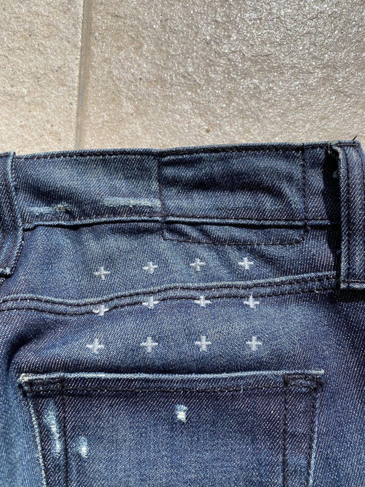 Ksubi 💥Japanese KSUBI Chitch Indigo Dyed Super Skinny Zip “Women” Size 28" / US 6 / IT 42 - 19 Thumbnail