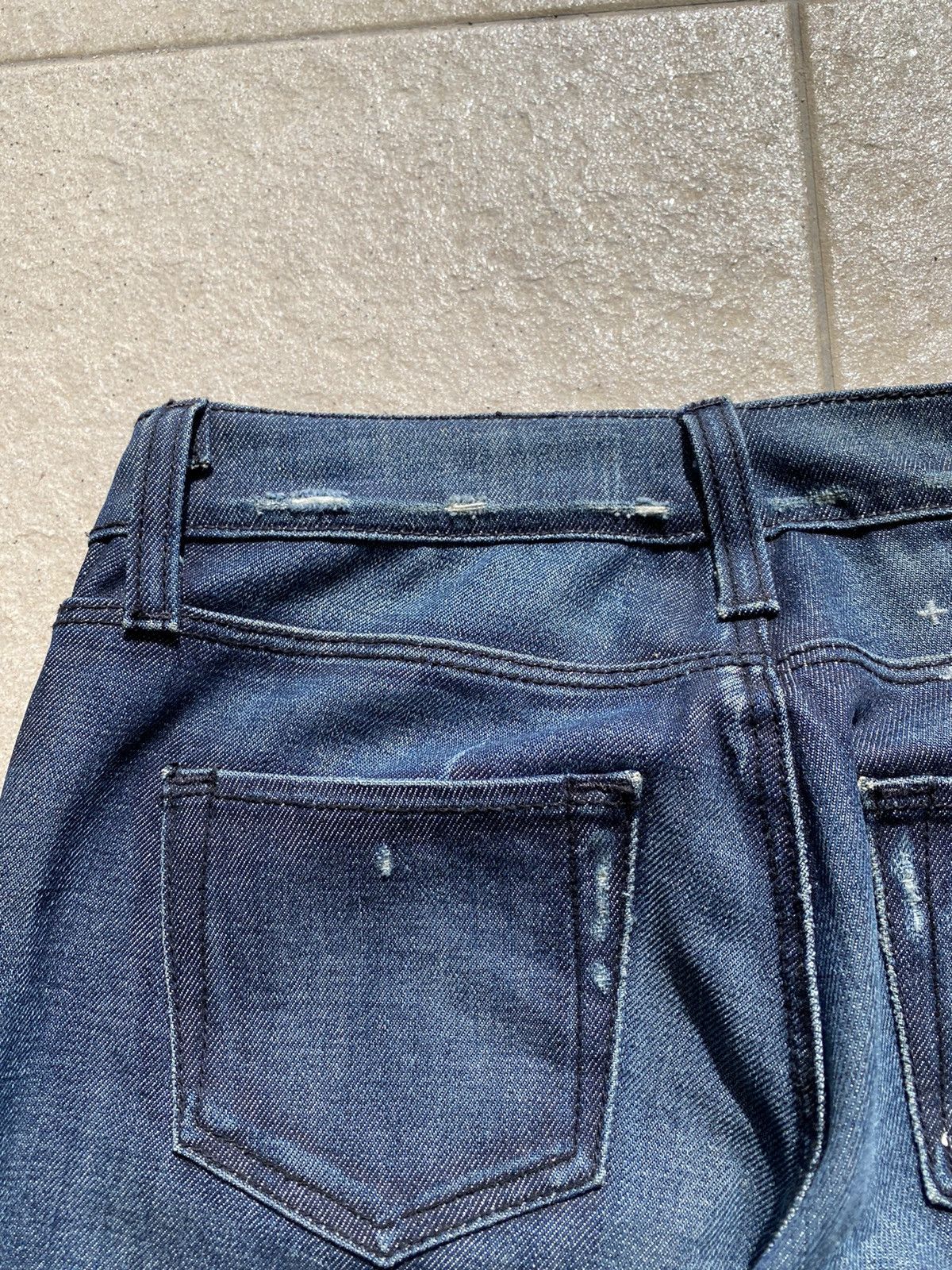 Ksubi 💥Japanese KSUBI Chitch Indigo Dyed Super Skinny Zip “Women” Size 28" / US 6 / IT 42 - 20 Thumbnail