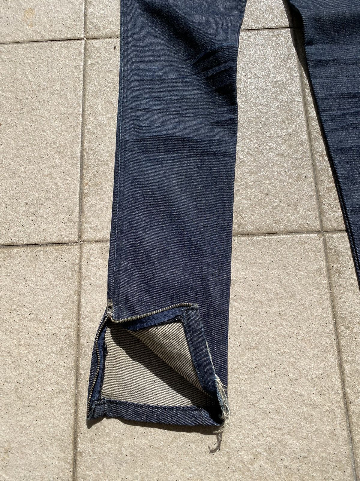 Ksubi 💥Japanese KSUBI Chitch Indigo Dyed Super Skinny Zip “Women” Size 28" / US 6 / IT 42 - 22 Thumbnail