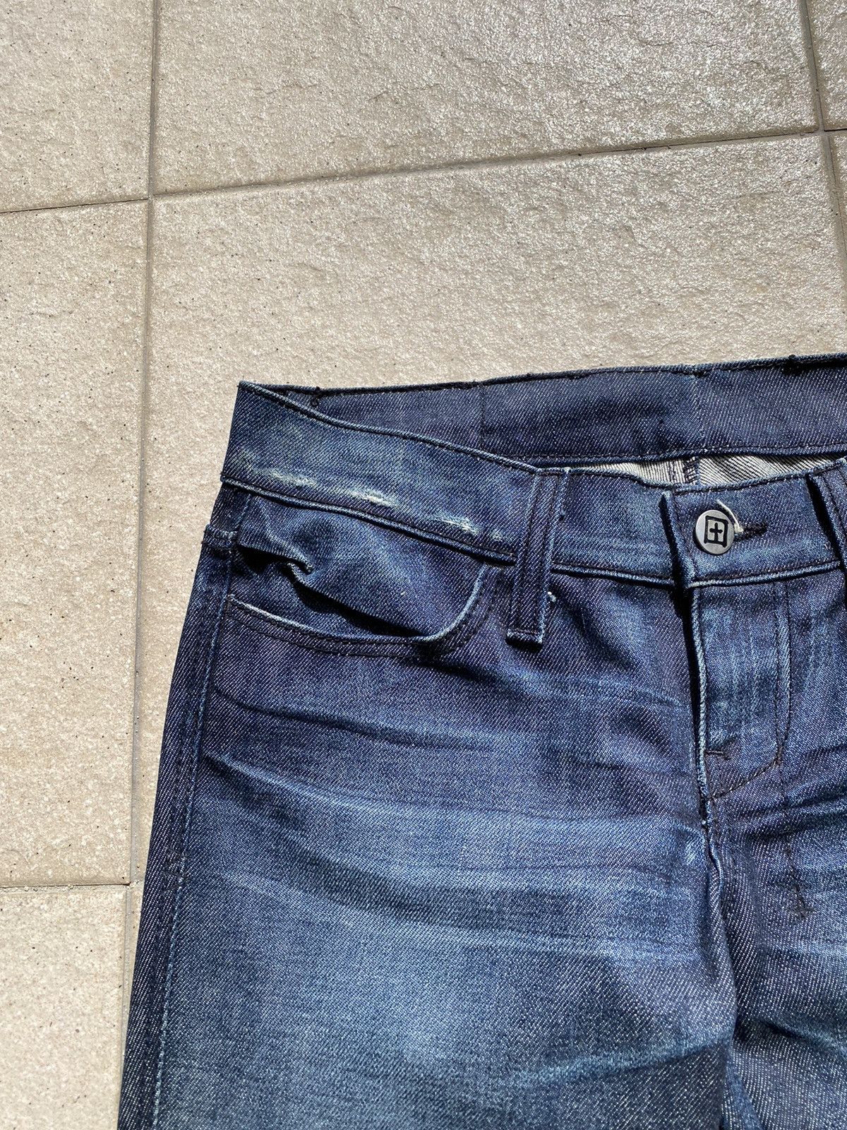 Ksubi 💥Japanese KSUBI Chitch Indigo Dyed Super Skinny Zip “Women” Size 28" / US 6 / IT 42 - 6 Thumbnail