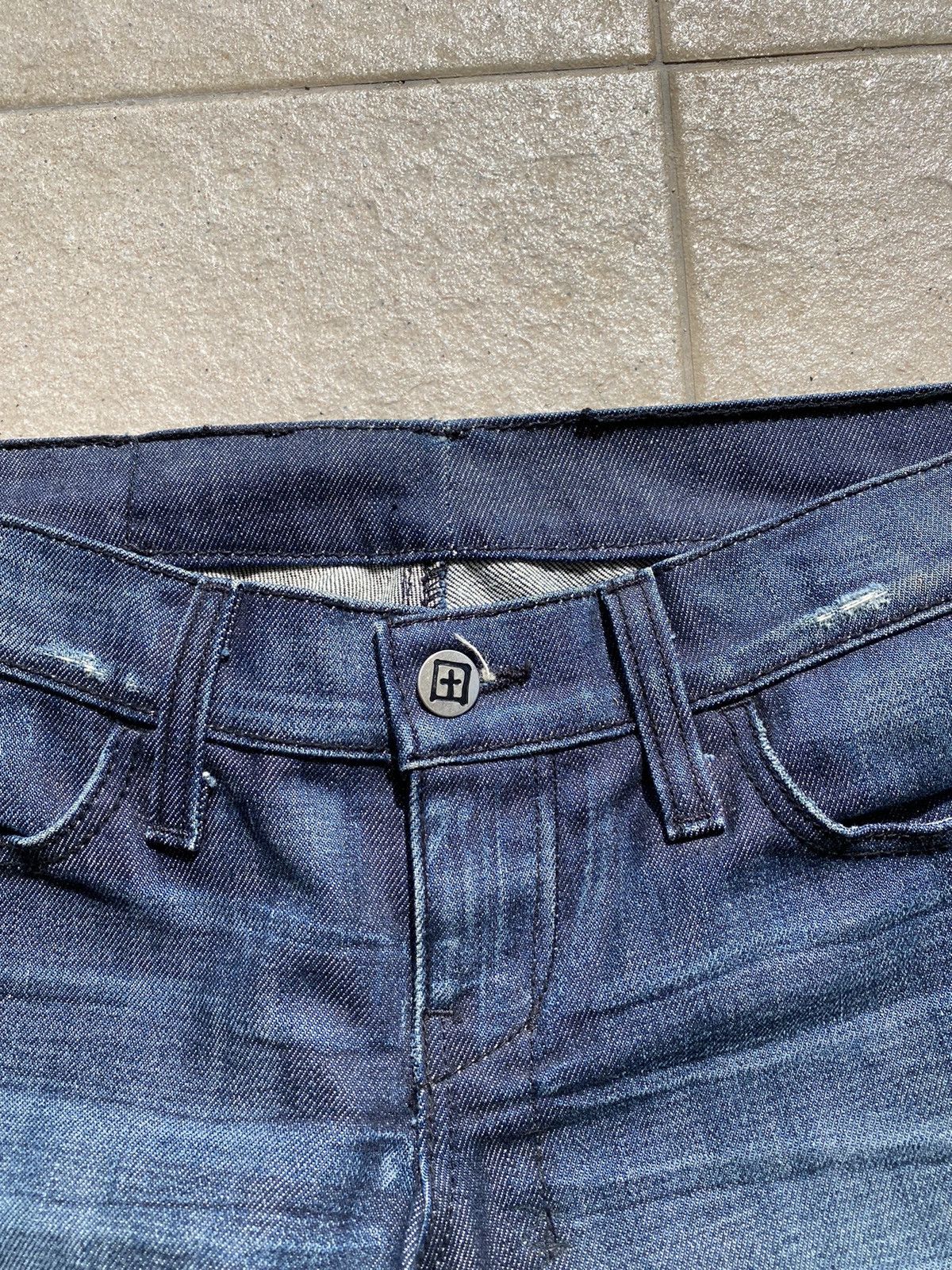 Ksubi 💥Japanese KSUBI Chitch Indigo Dyed Super Skinny Zip “Women” Size 28" / US 6 / IT 42 - 4 Thumbnail