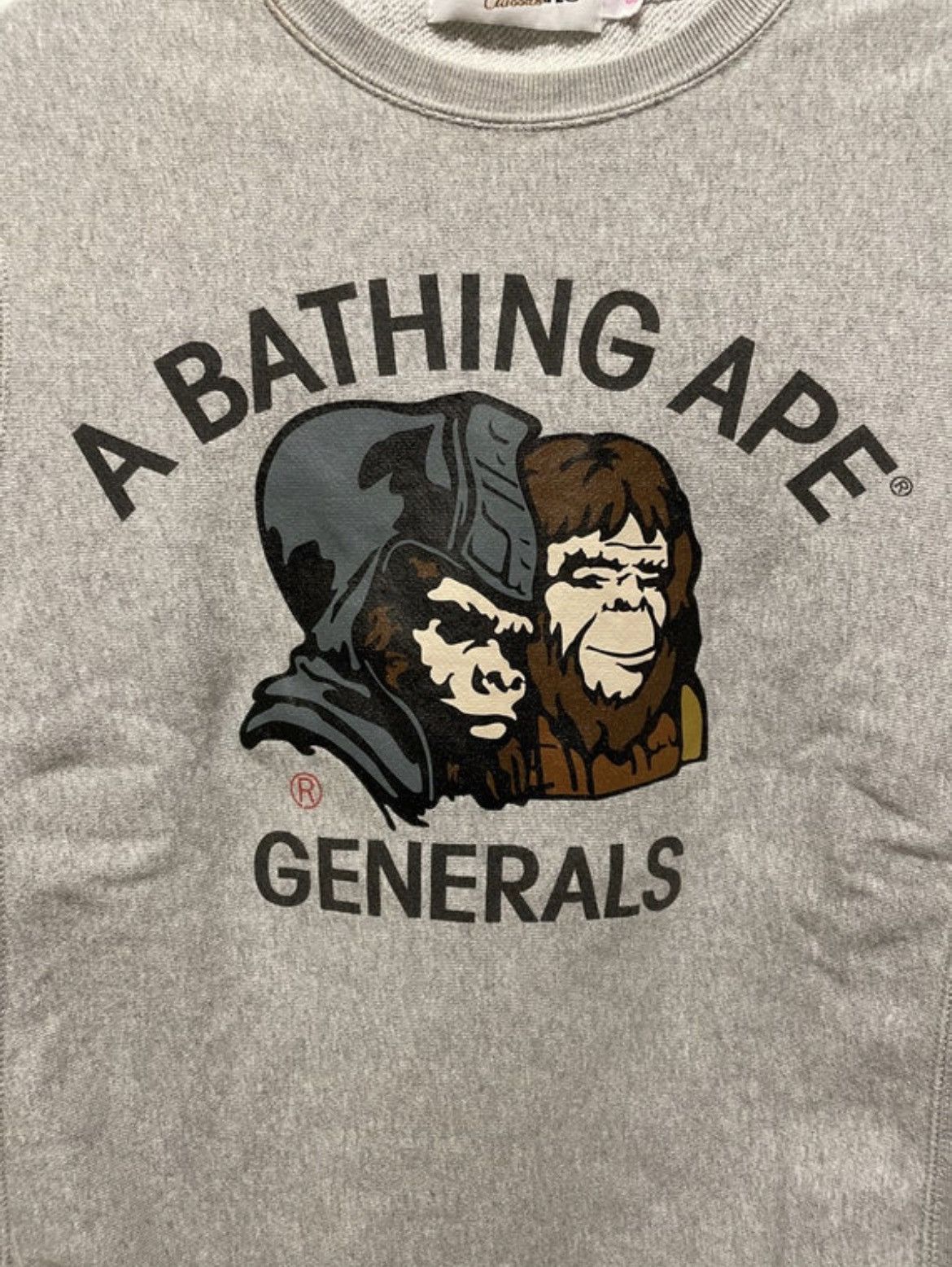Bape Bape Generals Crewneck Size S / US 4 / IT 40 - 3 Thumbnail