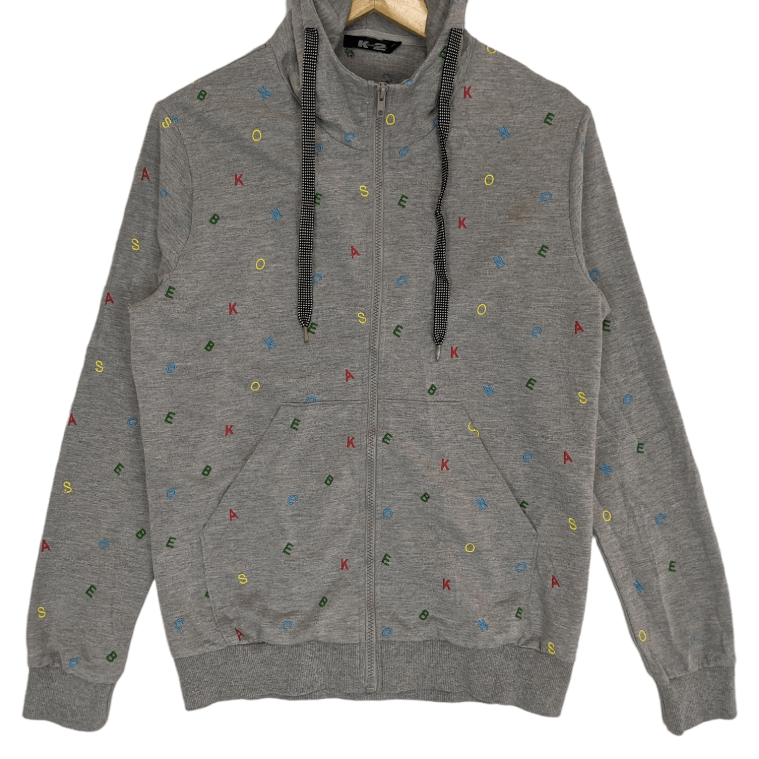 Japanese Brand K.FACTO.2Y Fendi Monogram Zipper Hoodie Size US S / EU 44-46 / 1 - 2 Thumbnail