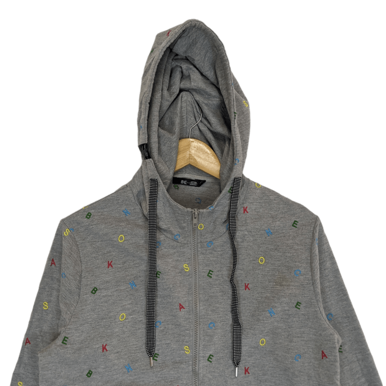 Japanese Brand K.FACTO.2Y Fendi Monogram Zipper Hoodie Size US S / EU 44-46 / 1 - 4 Thumbnail