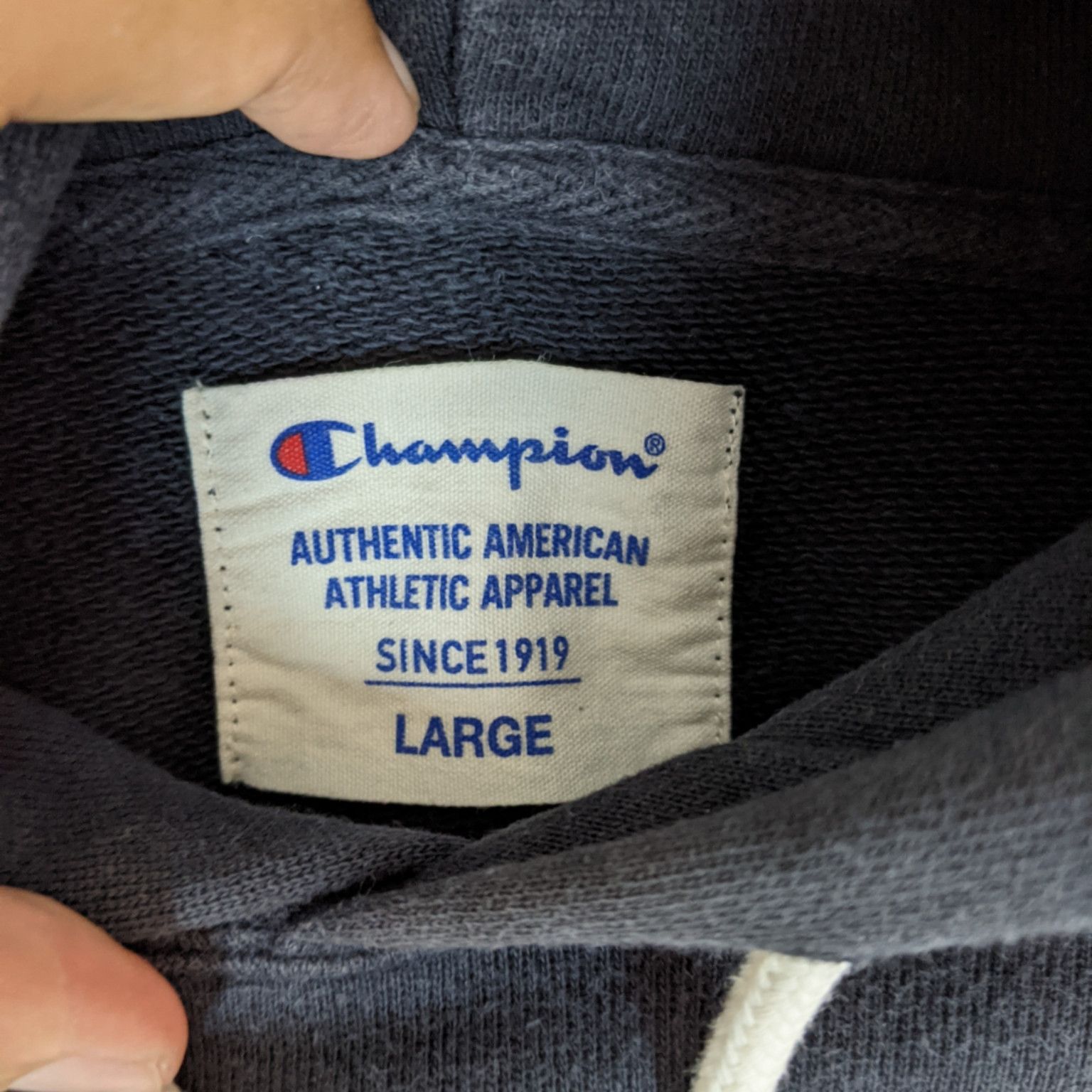 Champion CHAMPION Plain Hoodie Size L / US 10 / IT 46 - 8 Thumbnail