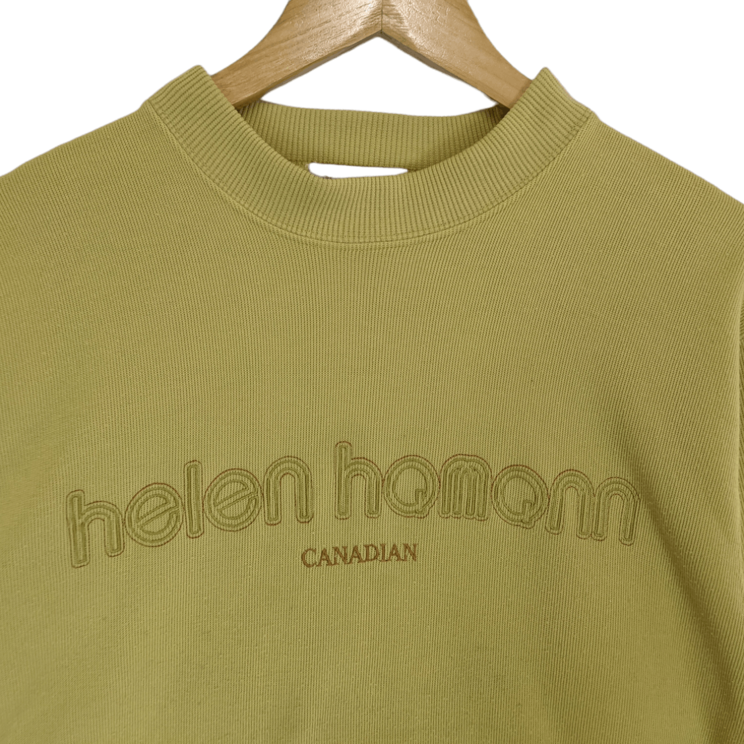Designer HELEN HAMANN Canadian Big Spell Out Jumper Sweatshirt Size US S / EU 44-46 / 1 - 4 Thumbnail
