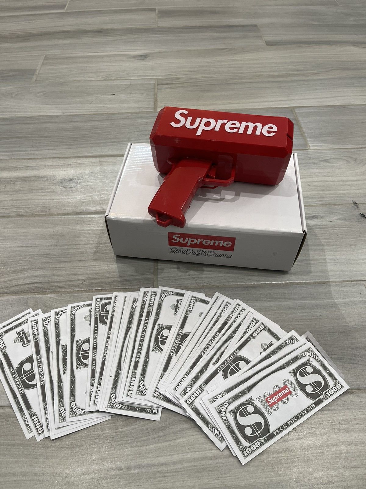 Supreme orders Cash Cannon