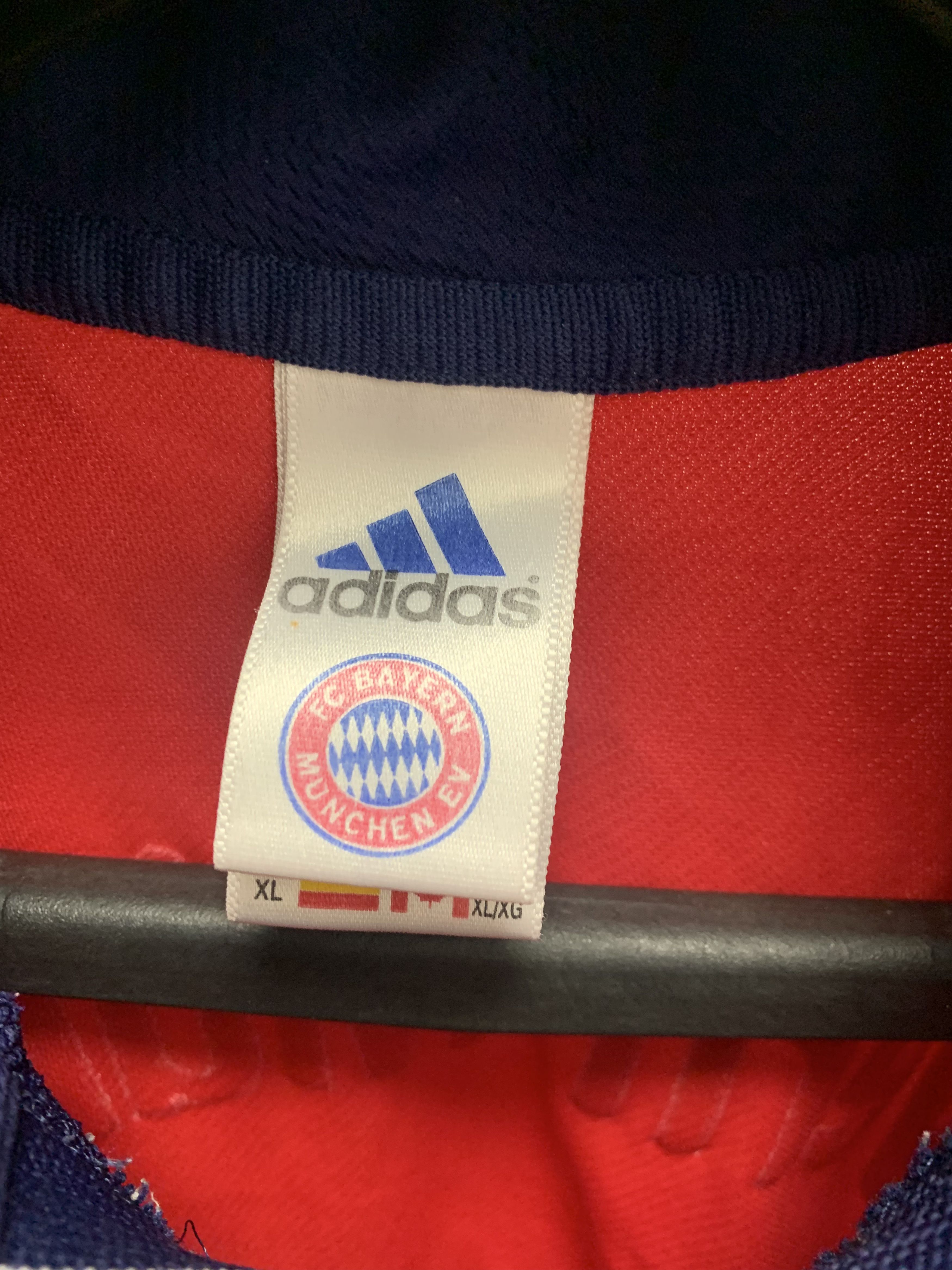 Bayern munchen Adidas vintage Opel soccer jersey Xl