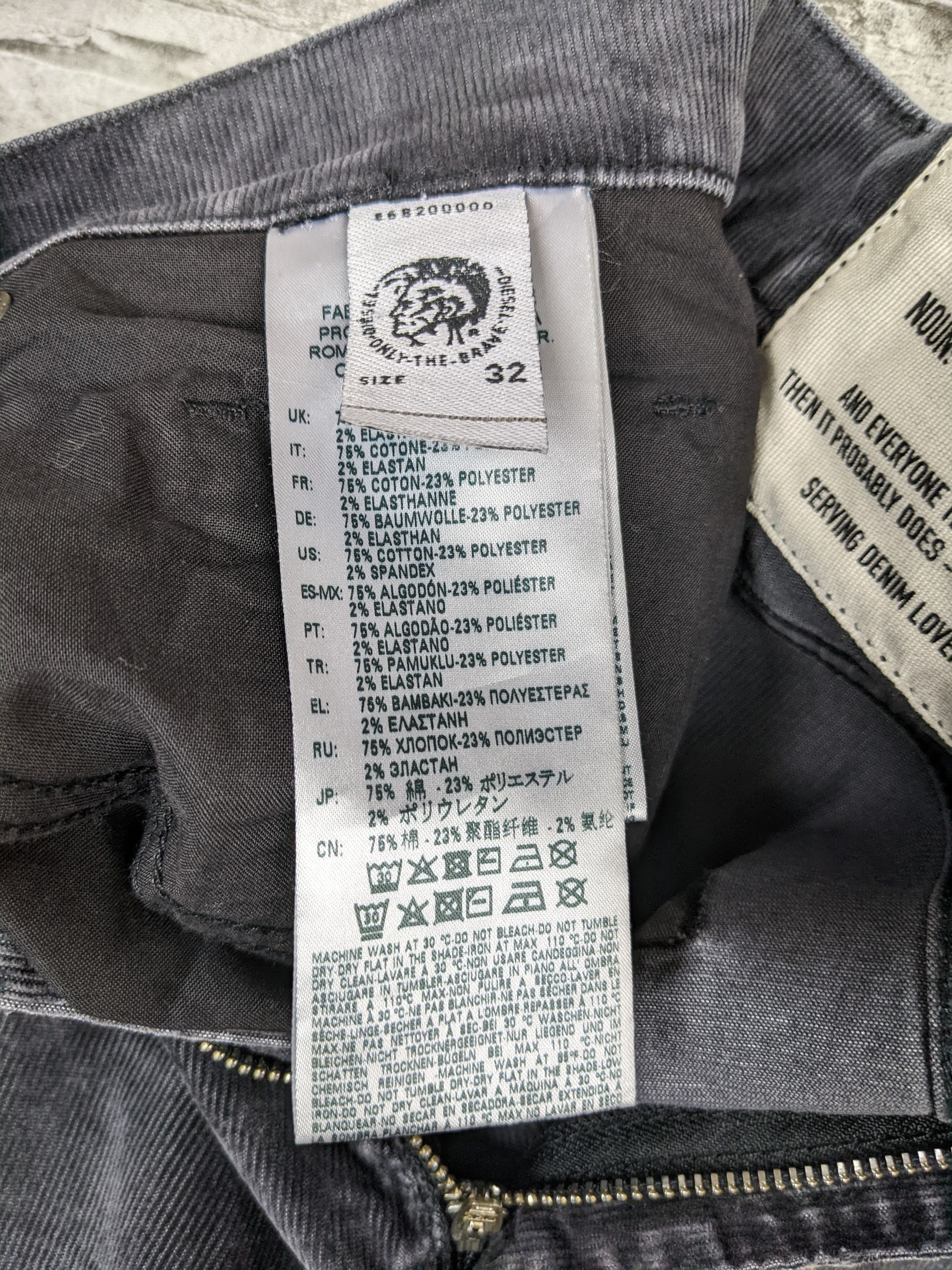 Diesel Vintage Diesel Denim Jeans Bottom Trousers Pants Size US 33 - 10 Thumbnail