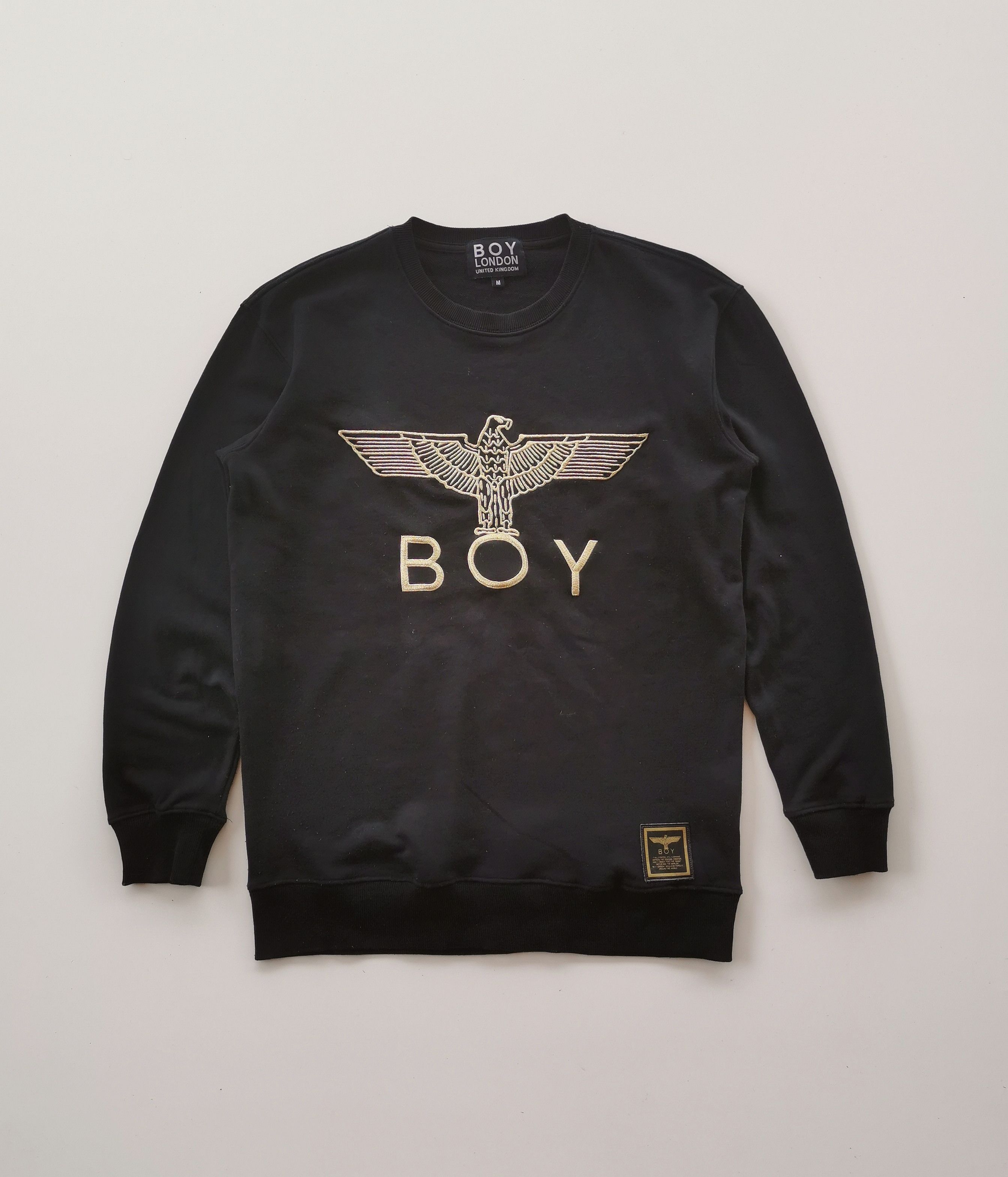 Boy London Boy London Gold Logo Sweatshirt Size US M / EU 48-50 / 2 - 11 Thumbnail