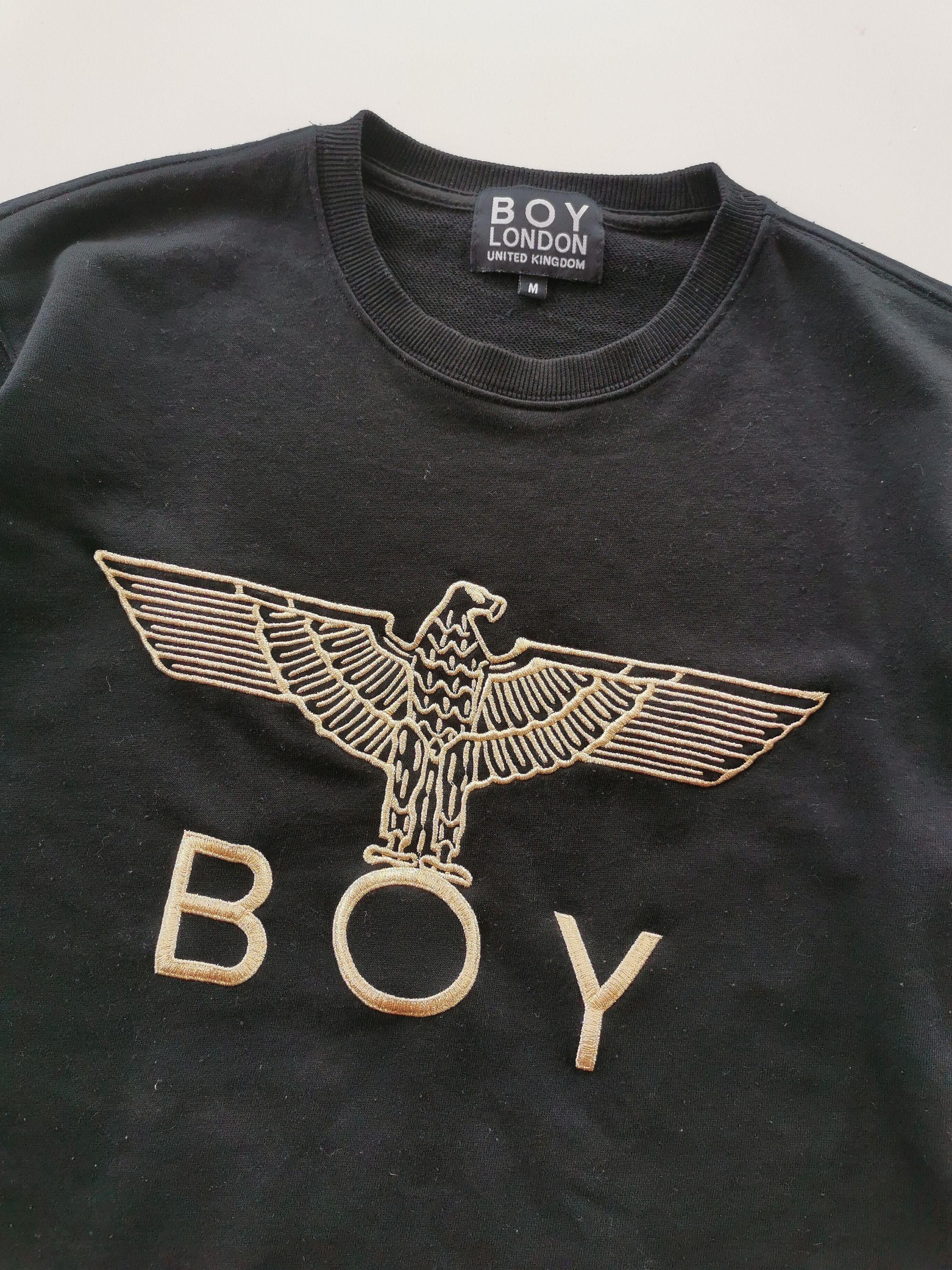 Boy London Boy London Gold Logo Sweatshirt Size US M / EU 48-50 / 2 - 2 Thumbnail
