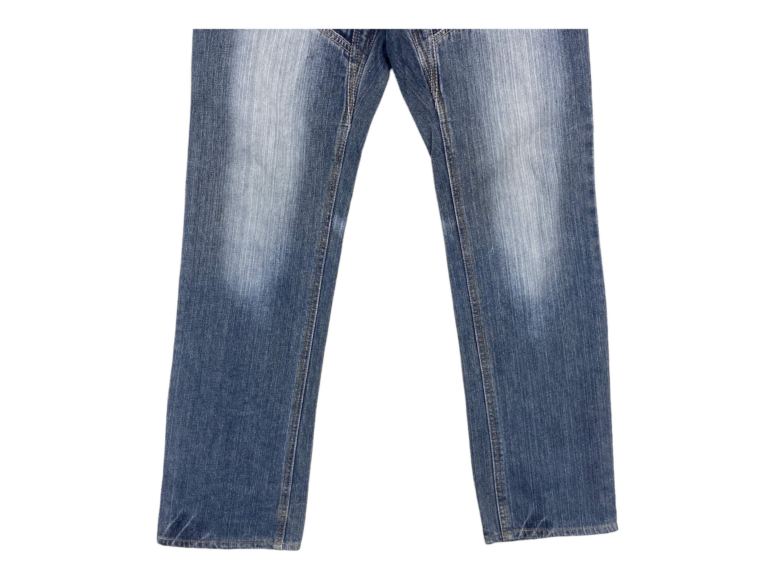 Japanese Brand Gumu Jeans Traditional Sukajan Jeans Japanese Jeans Size US 30 / EU 46 - 5 Thumbnail