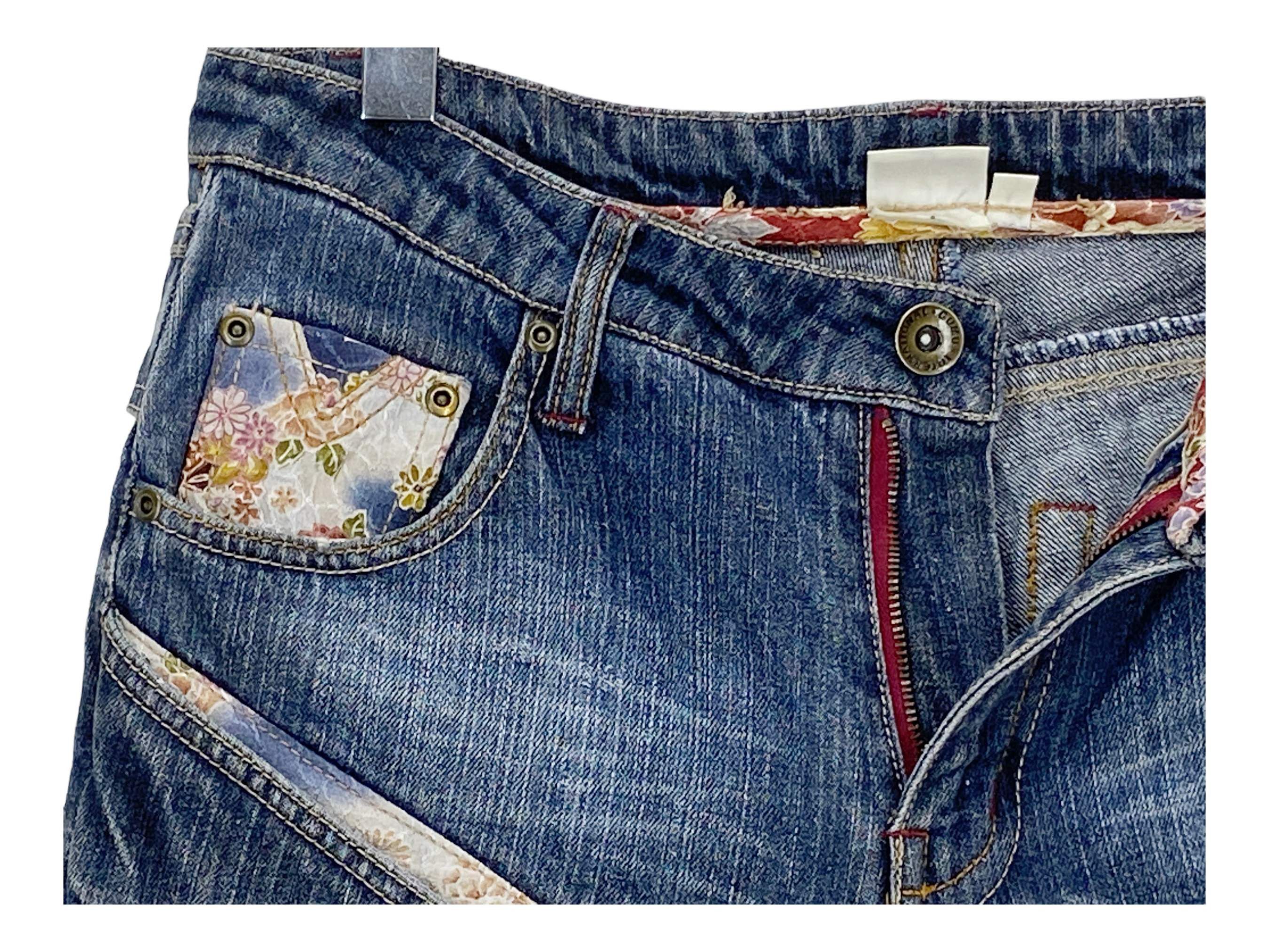 Japanese Brand Gumu Jeans Traditional Sukajan Jeans Japanese Jeans Size US 30 / EU 46 - 10 Thumbnail