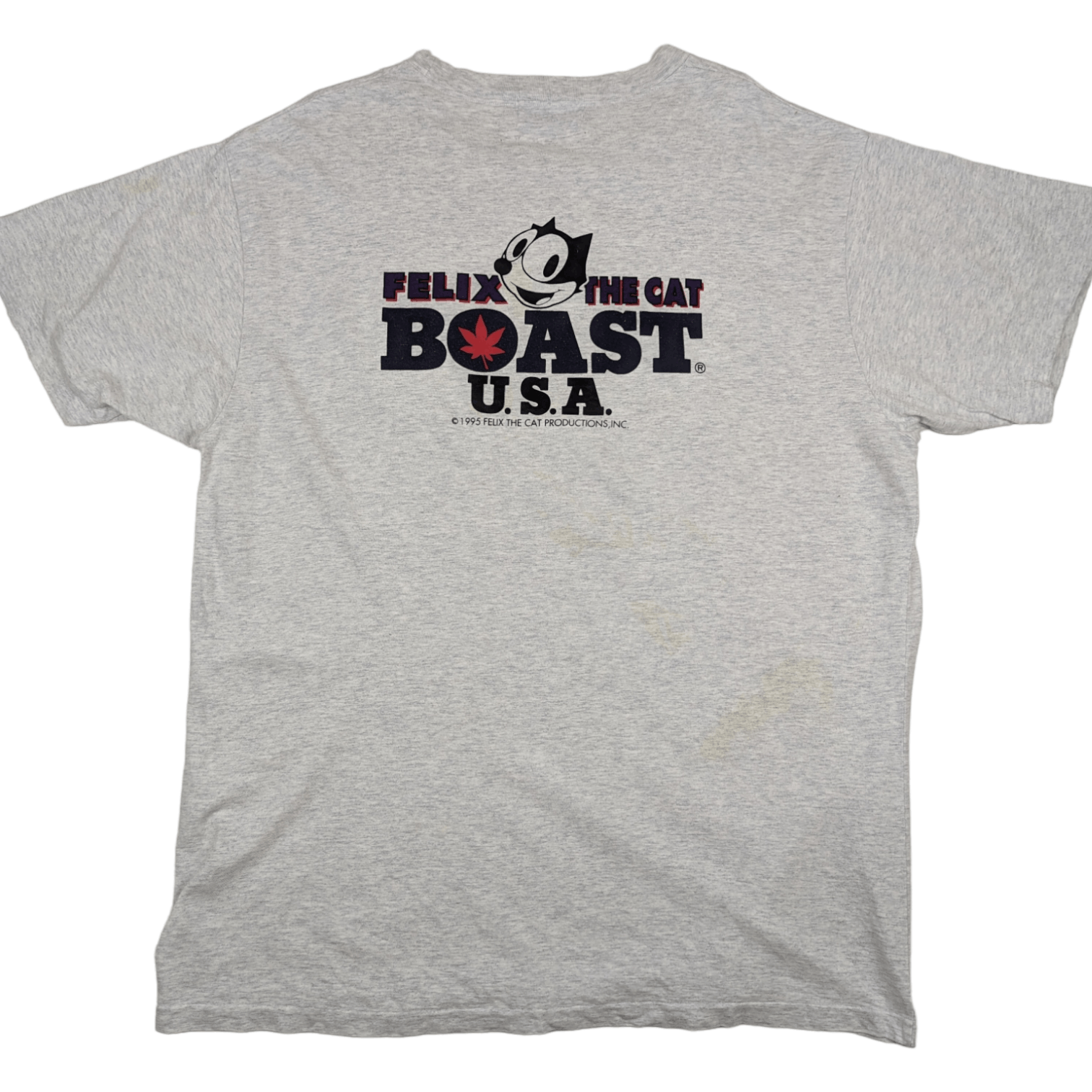 Boast × Cartoon Network × Vintage Vintage 1995 BOAST Felix The Cat T-Shirt Single Stitches Size US XL / EU 56 / 4 - 6 Thumbnail