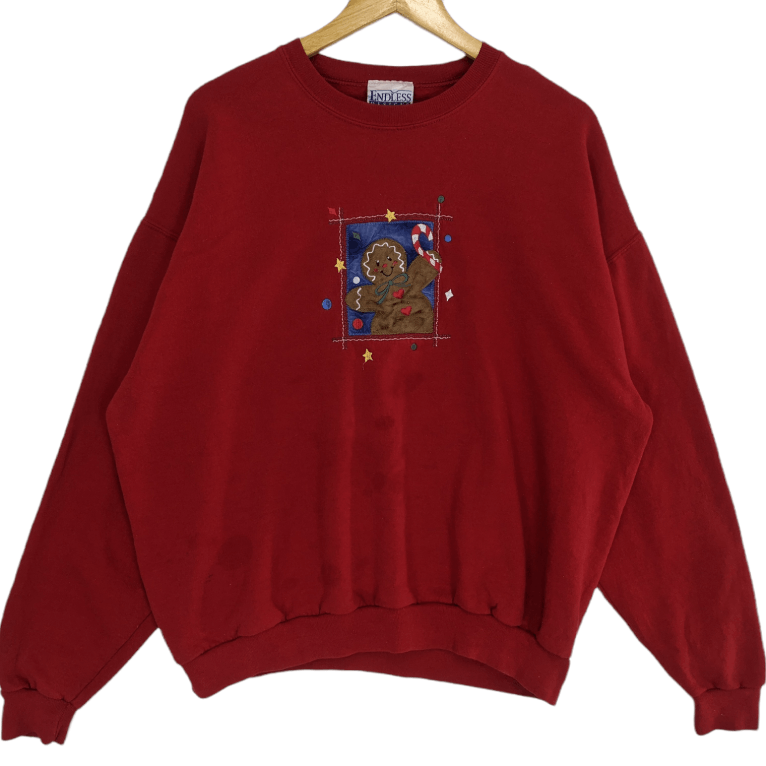 Vintage Vintage 90's ENDLESS DESIGNS Christmas Cookie Sweatshirt Size US XL / EU 56 / 4 - 3 Thumbnail