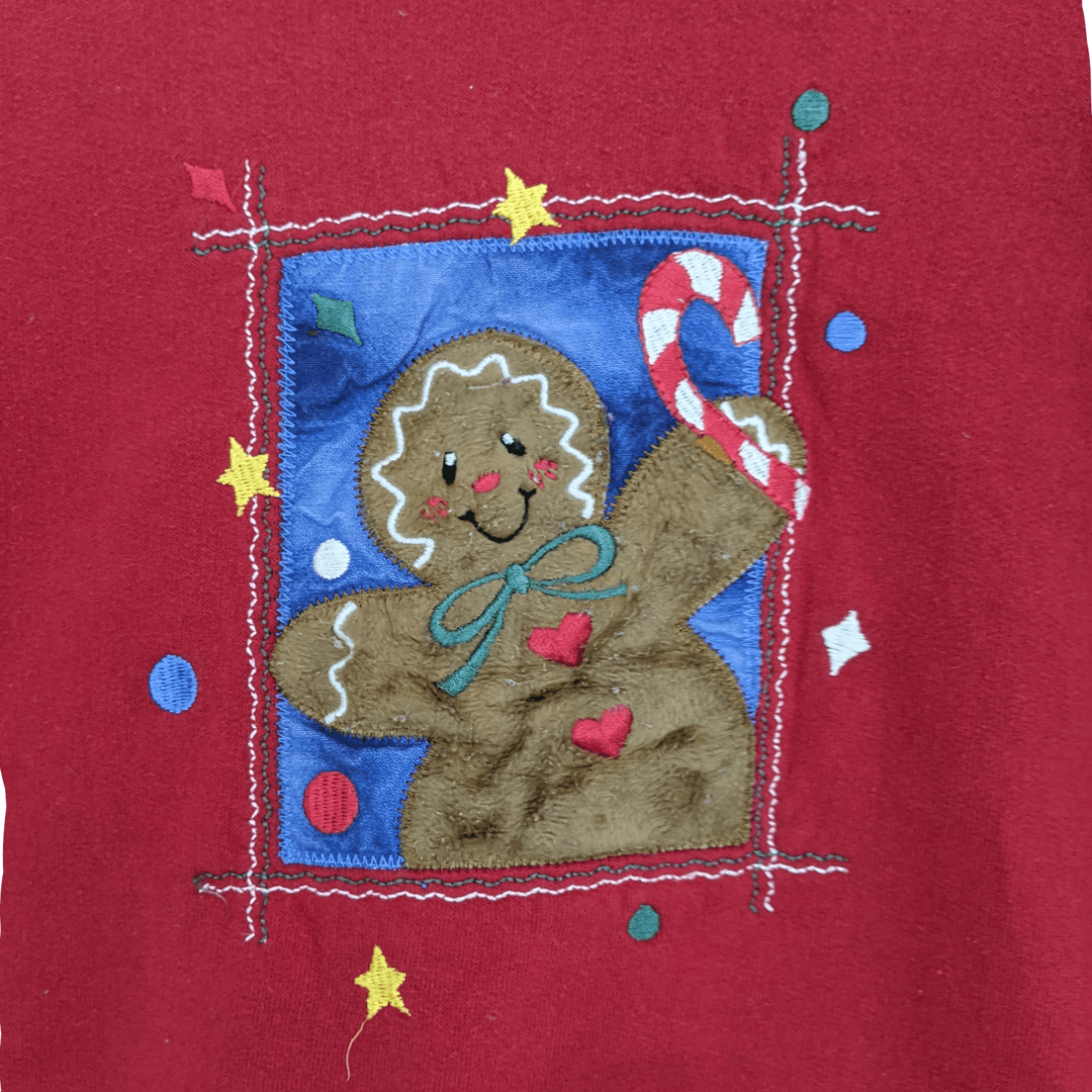 Vintage Vintage 90's ENDLESS DESIGNS Christmas Cookie Sweatshirt Size US XL / EU 56 / 4 - 5 Thumbnail