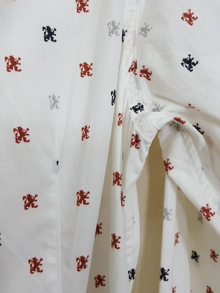 Paul Smith × R.Newbold R.NEWBOLD All Motif Matched Pocket Button Up Shirt Size US M / EU 48-50 / 2 - 6 Thumbnail