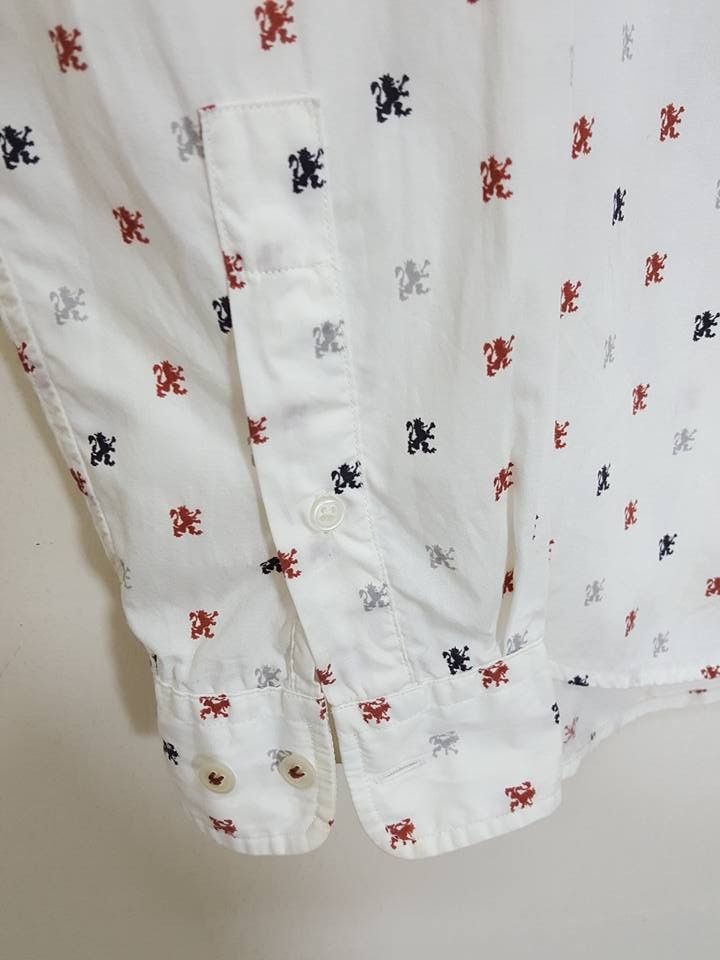 Paul Smith × R.Newbold R.NEWBOLD All Motif Matched Pocket Button Up Shirt Size US M / EU 48-50 / 2 - 8 Thumbnail