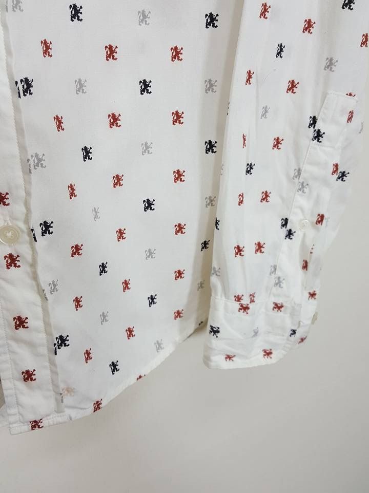 Paul Smith × R.Newbold R.NEWBOLD All Motif Matched Pocket Button Up Shirt Size US M / EU 48-50 / 2 - 9 Thumbnail