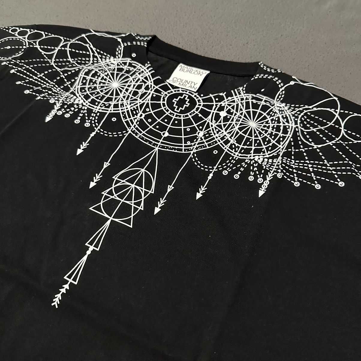 Marcelo Burlon MARCELO BURLON ASTRAL T-SHIRT. Size US M / EU 48-50 / 2 - 5 Thumbnail