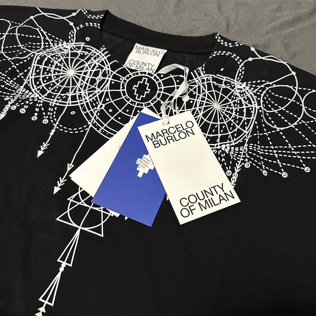 Marcelo Burlon MARCELO BURLON ASTRAL T-SHIRT. Size US M / EU 48-50 / 2 - 8 Thumbnail
