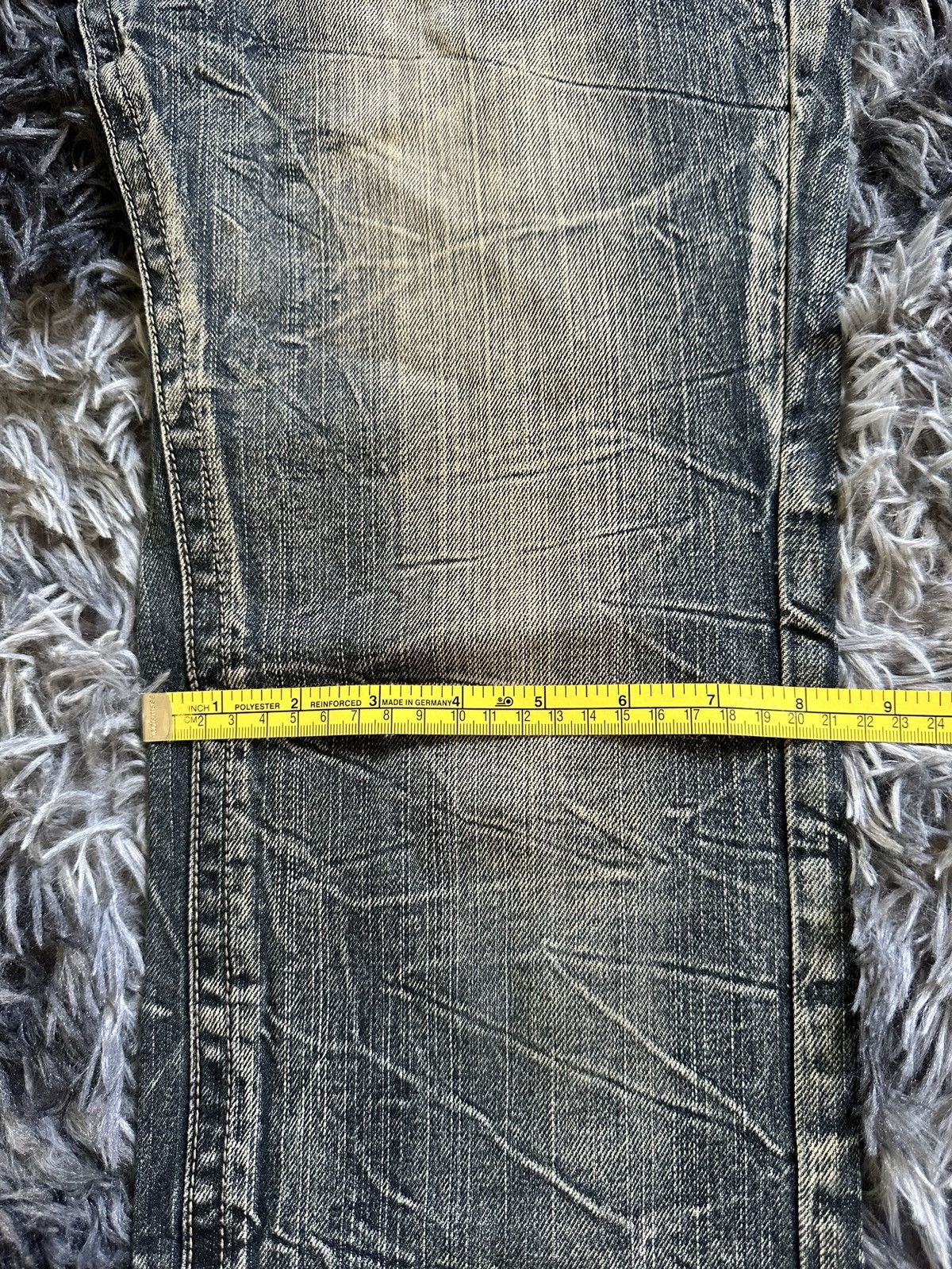 Tornado Mart 32/41 - 00's Rare Blow by Blue distressed mud wash denim Size US 32 / EU 48 - 21 Thumbnail