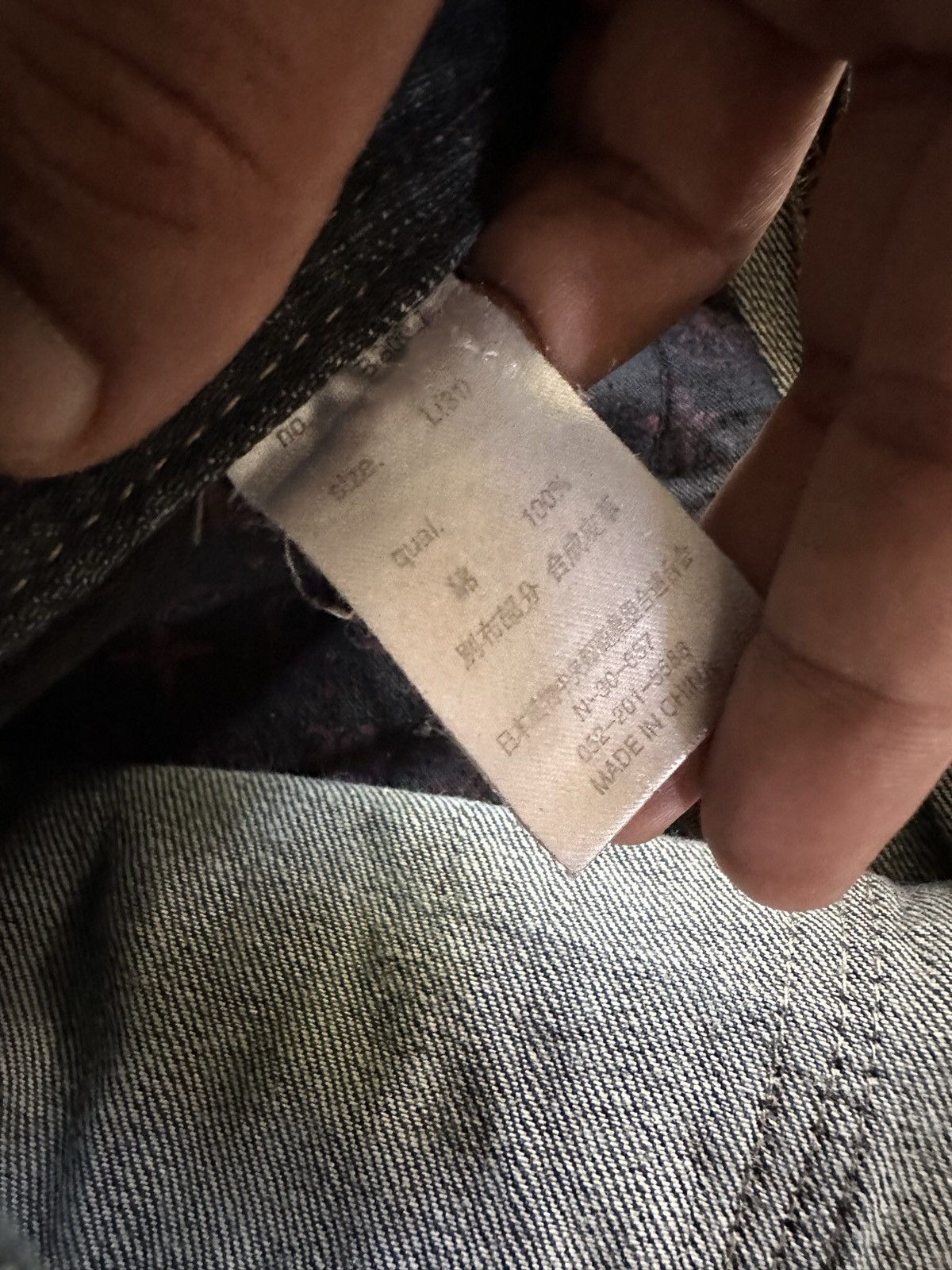 Tornado Mart 32/41 - 00's Rare Blow by Blue distressed mud wash denim Size US 32 / EU 48 - 15 Thumbnail