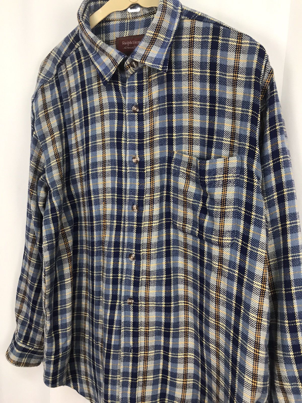 Flannel × Japanese Brand × Vintage Ralph eton flannel button up shirt Size US M / EU 48-50 / 2 - 5 Thumbnail