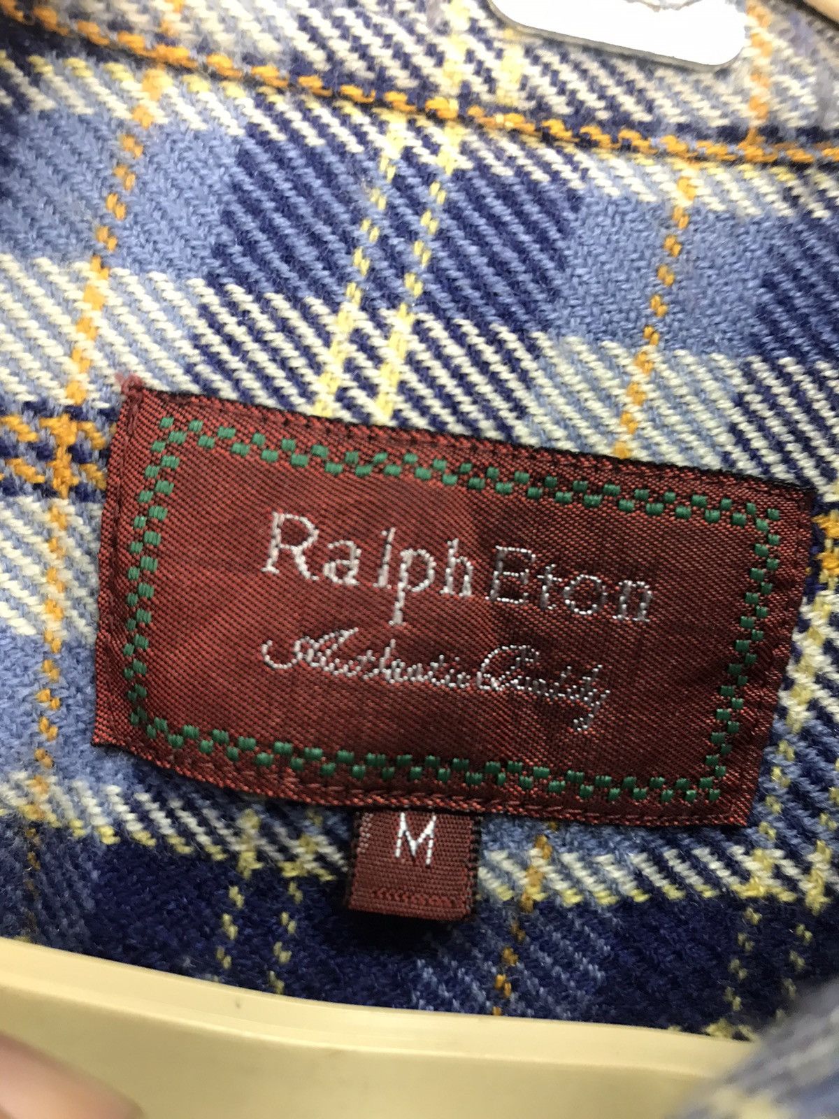 Flannel × Japanese Brand × Vintage Ralph eton flannel button up shirt Size US M / EU 48-50 / 2 - 3 Thumbnail