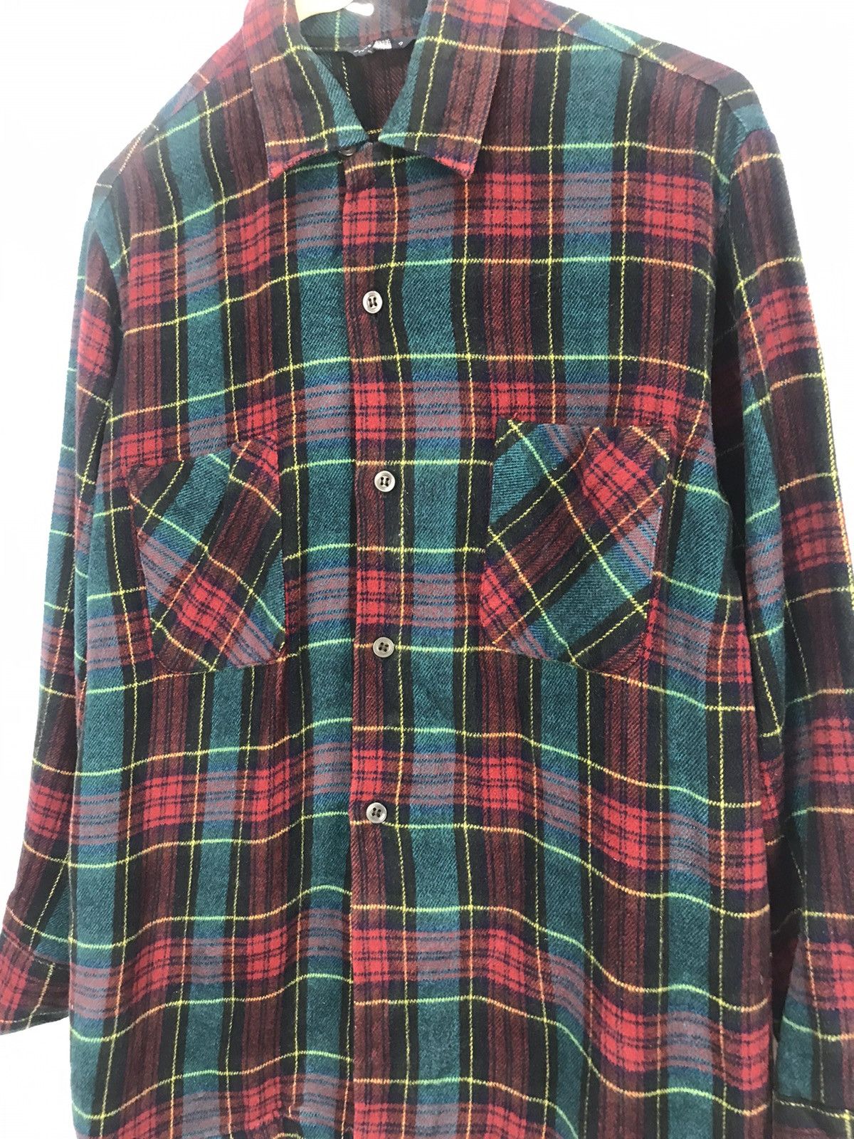 Flannel × Japanese Brand × Vintage Ten -mine flannel button up shirt Size US S / EU 44-46 / 1 - 5 Thumbnail