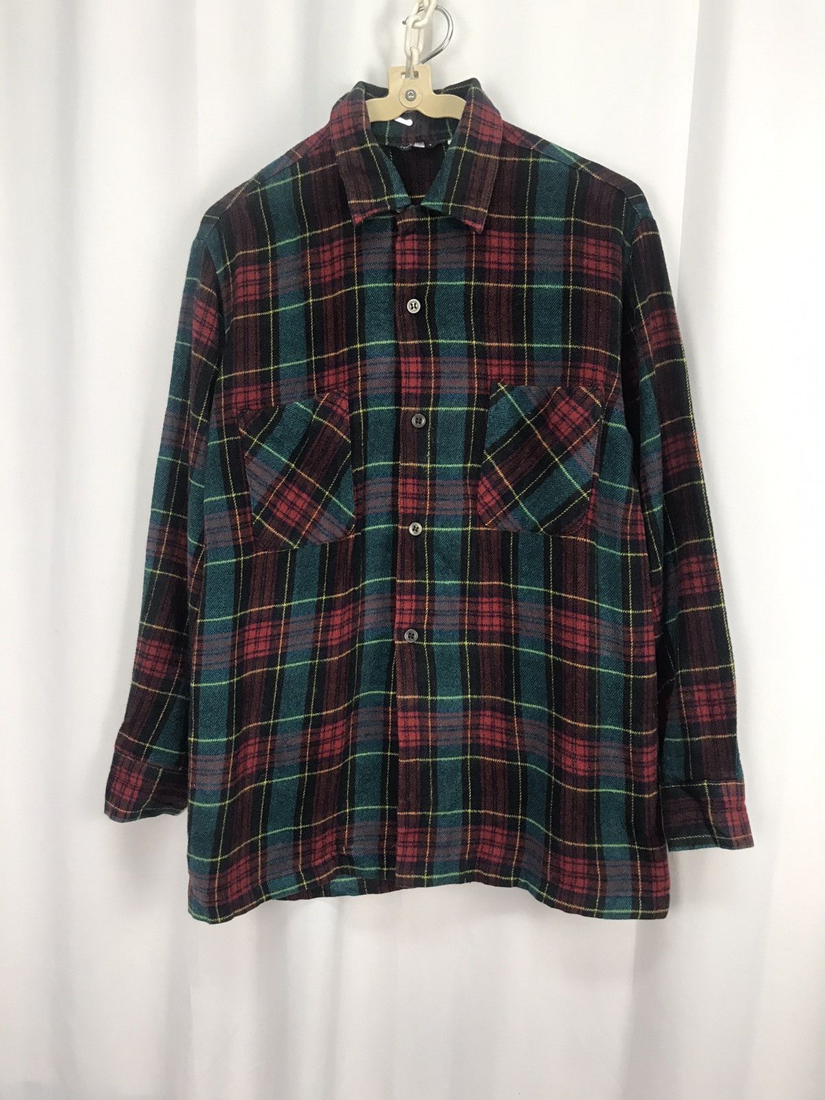 Flannel × Japanese Brand × Vintage Ten -mine flannel button up shirt Size US S / EU 44-46 / 1 - 6 Thumbnail