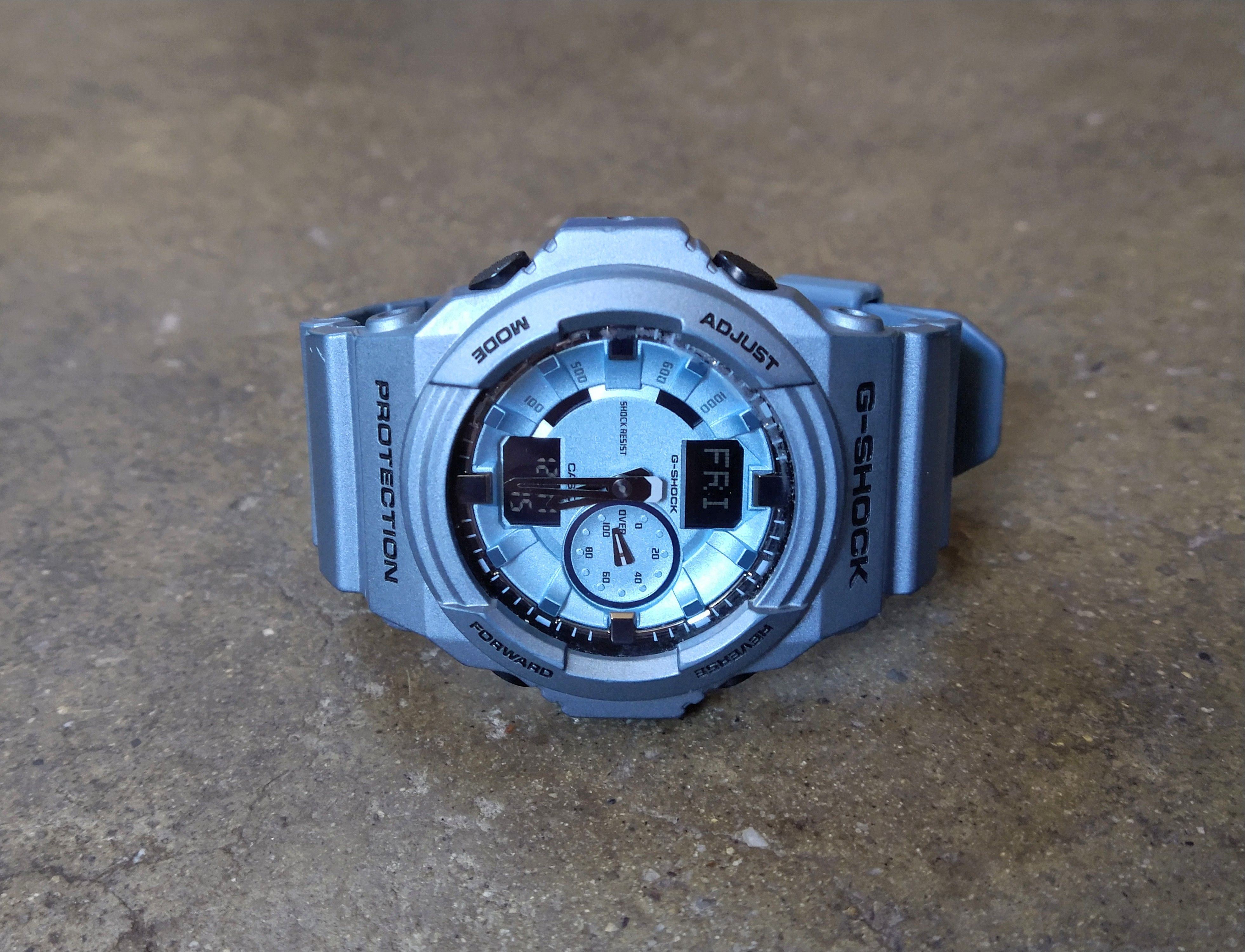 G Shock Casio Baby G Shock GA-150A Watch Blue Digital | Grailed