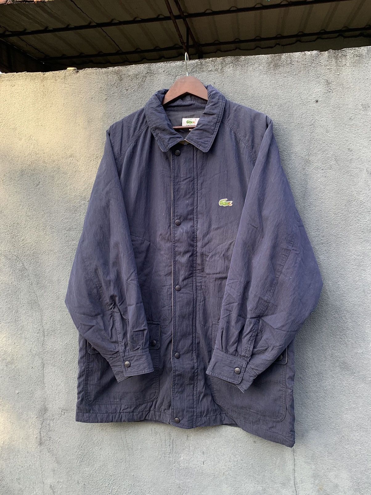 Lacoste 🔥Vintage Lacoste Oversized Utility Jacket ( XXL ) Size US XXL / EU 58 / 5 - 2 Thumbnail