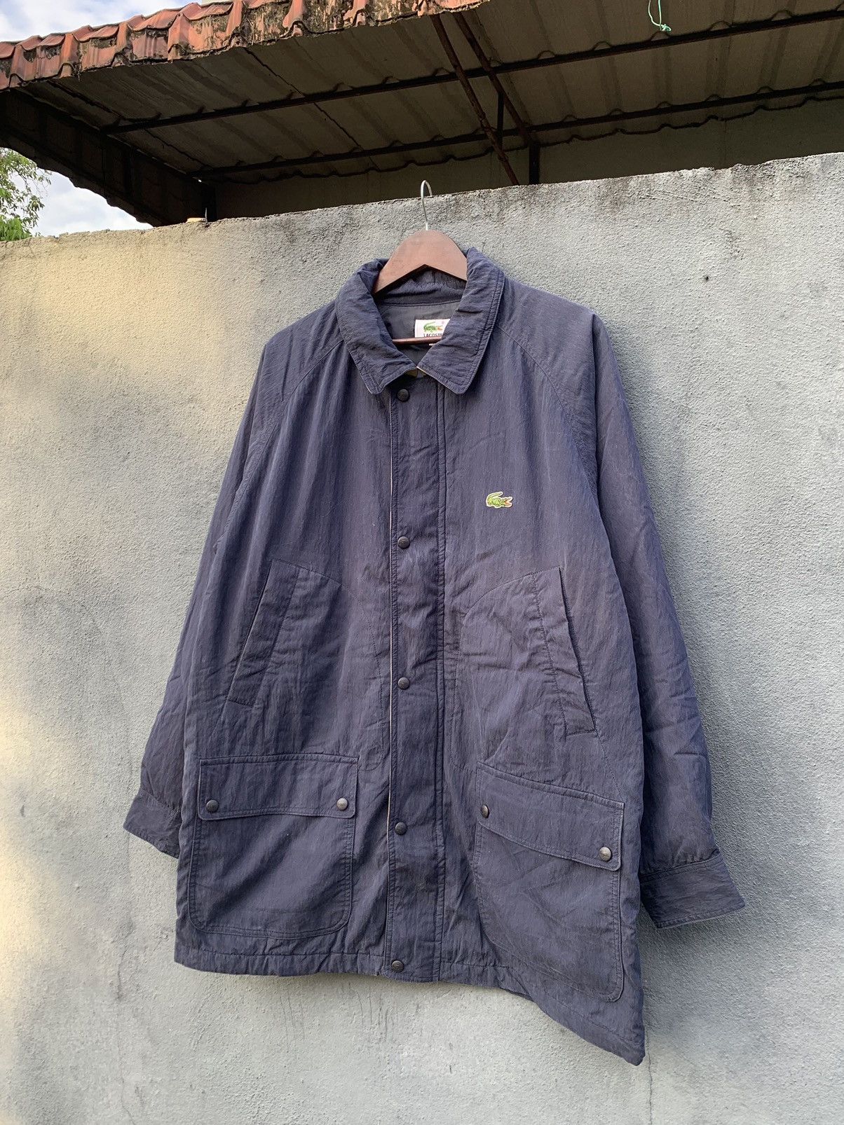 Lacoste 🔥Vintage Lacoste Oversized Utility Jacket ( XXL ) Size US XXL / EU 58 / 5 - 4 Thumbnail