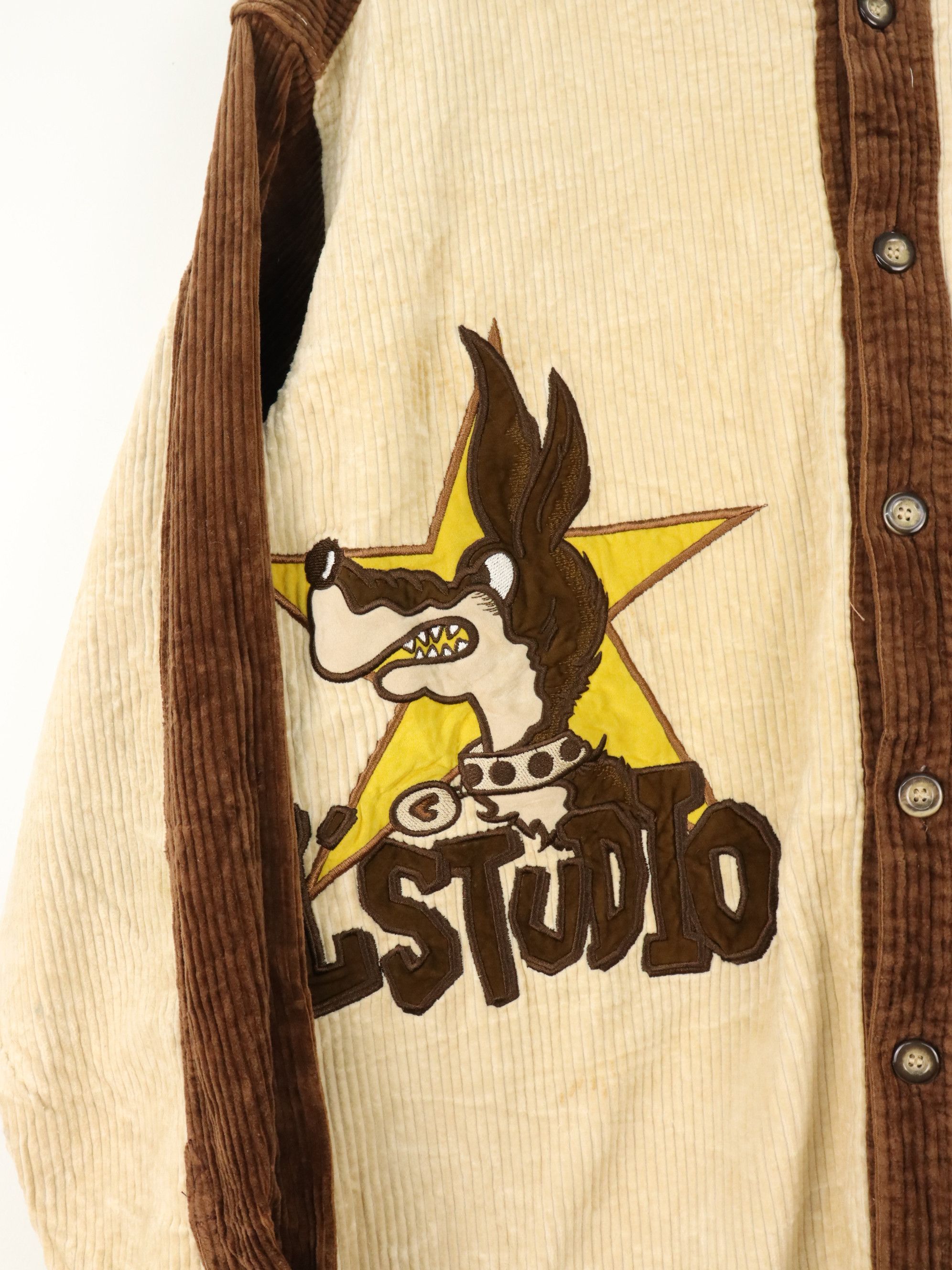 Designer × Japanese Brand Japanese Designer Brand L STUDIO Thick Corduroy Shirt Size US L / EU 52-54 / 3 - 7 Thumbnail