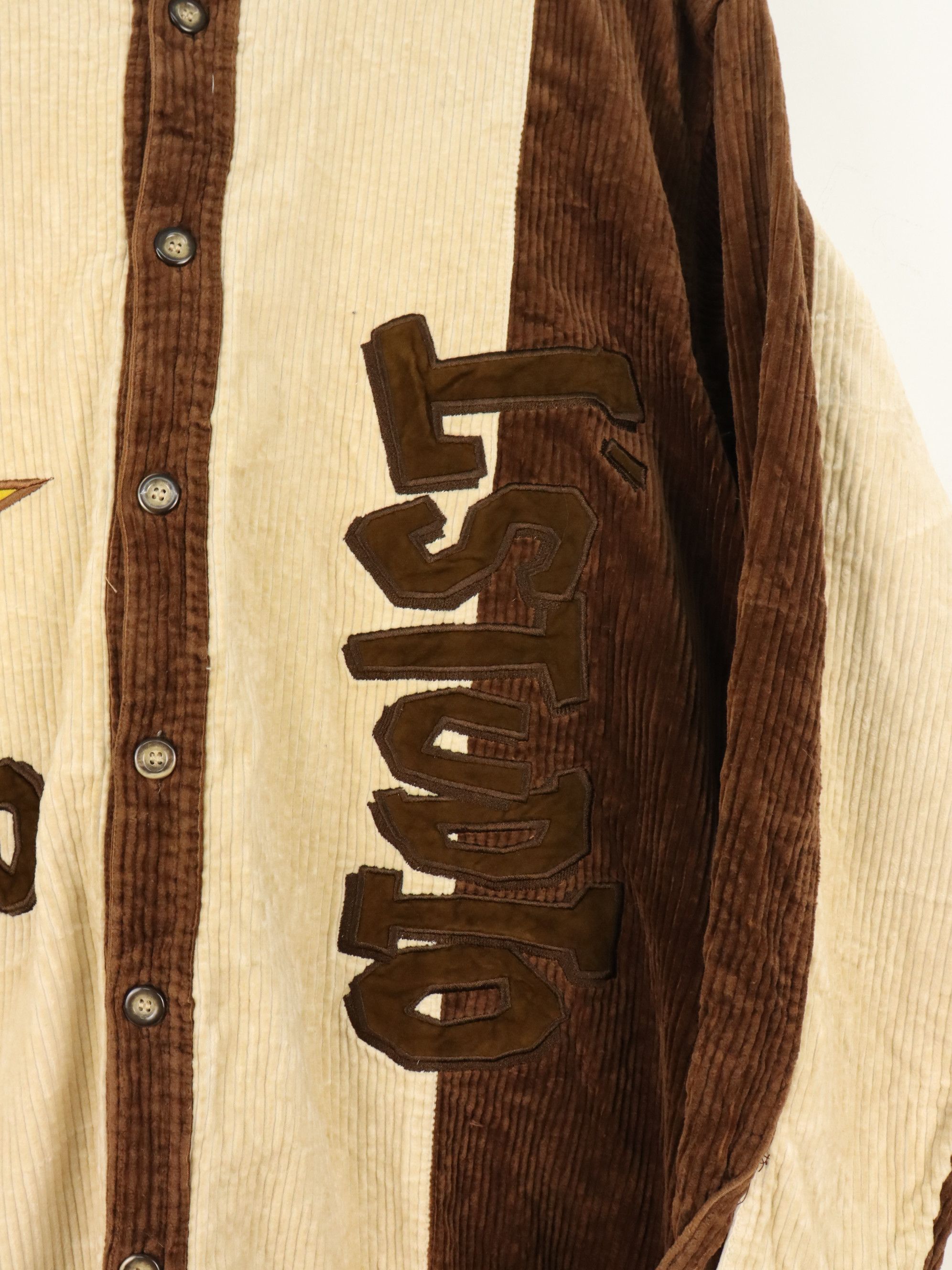 Designer × Japanese Brand Japanese Designer Brand L STUDIO Thick Corduroy Shirt Size US L / EU 52-54 / 3 - 6 Thumbnail