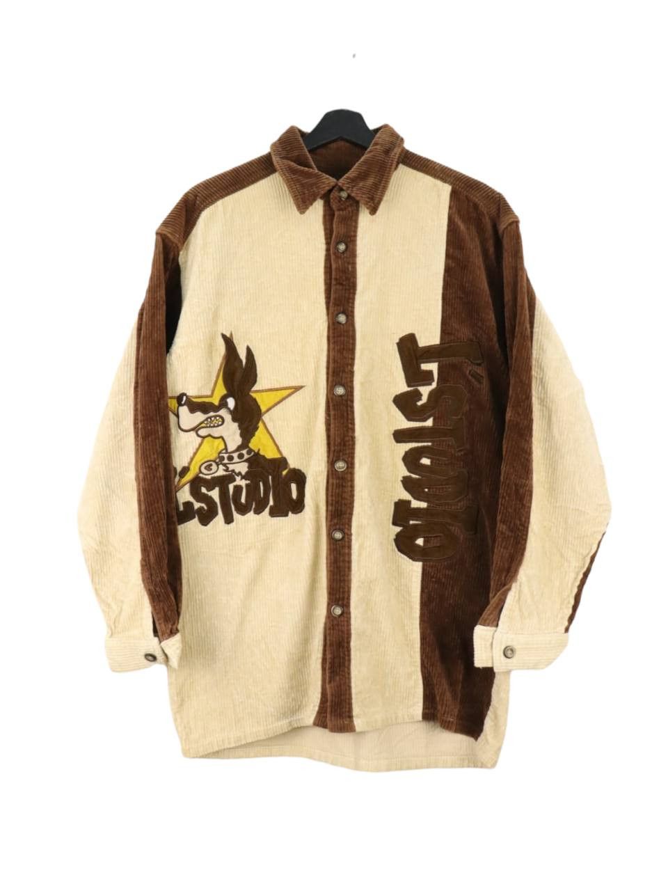 Designer × Japanese Brand Japanese Designer Brand L STUDIO Thick Corduroy Shirt Size US L / EU 52-54 / 3 - 3 Thumbnail