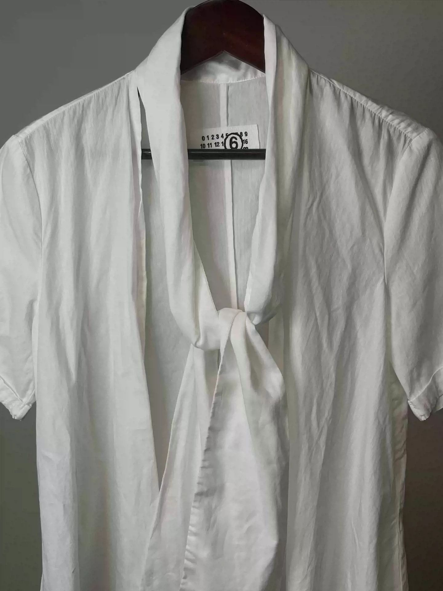 Maison Martin Margiela – his own scarf cardigan