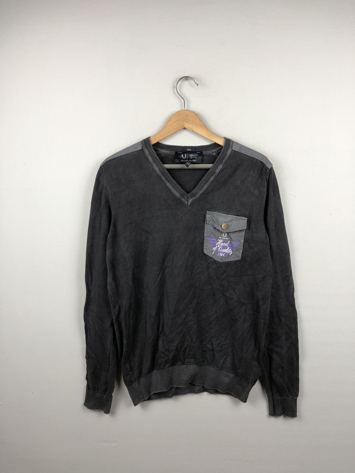 Armani Jumper Pull Over Sweater
